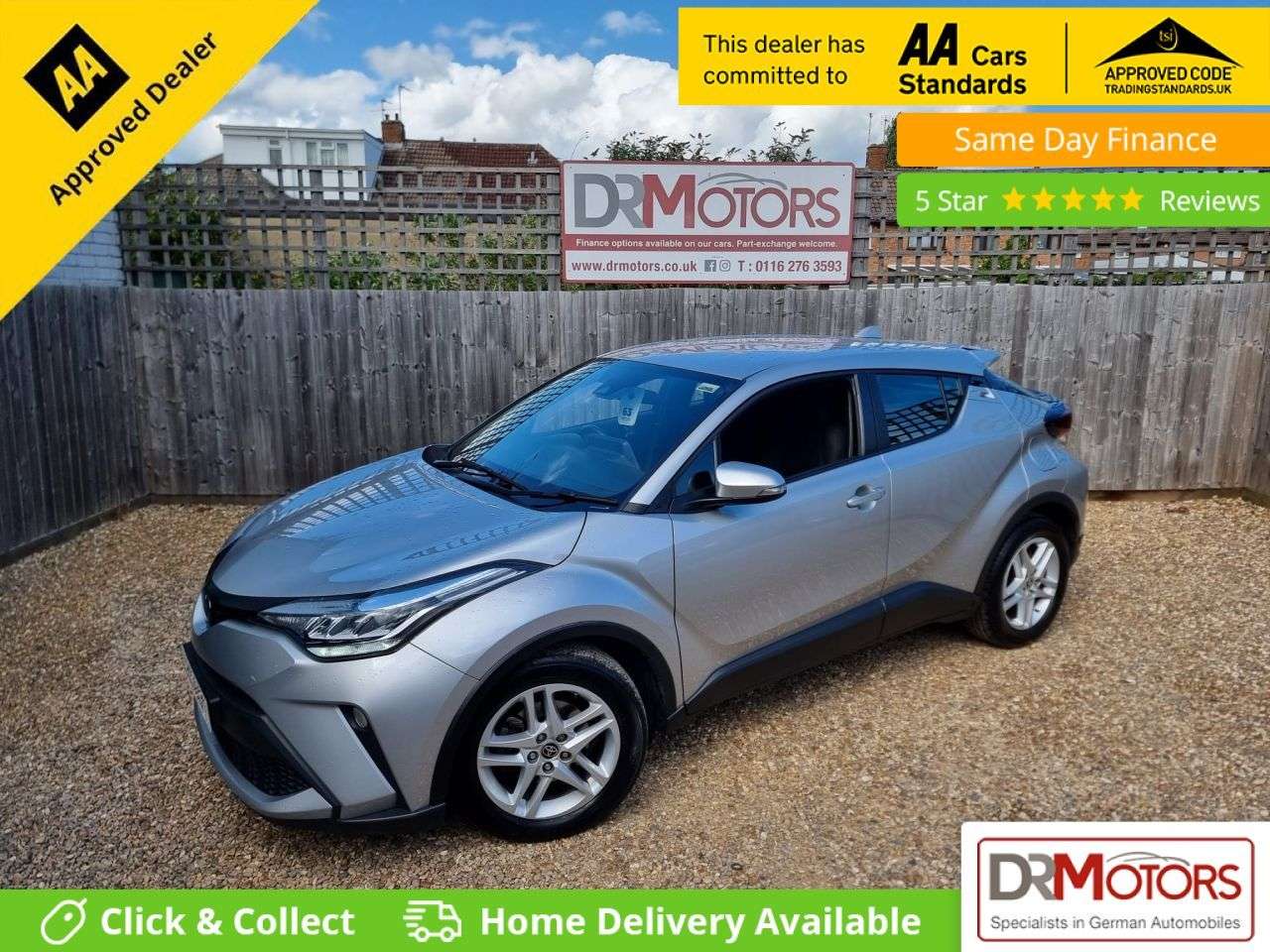 A 2023 TOYOTA C-HR 1.8 VVT-h GPF Icon SUV 5dr Petrol Hybrid CVT Euro 6 (s/s) (122 ps) R/CAMERA A 2023 TOYOTA C-HR 1.8 VVT-h GPF Icon SUV 5dr Petrol Hybrid CVT Euro 6 (s/s) (122 ps) R/CAMERA