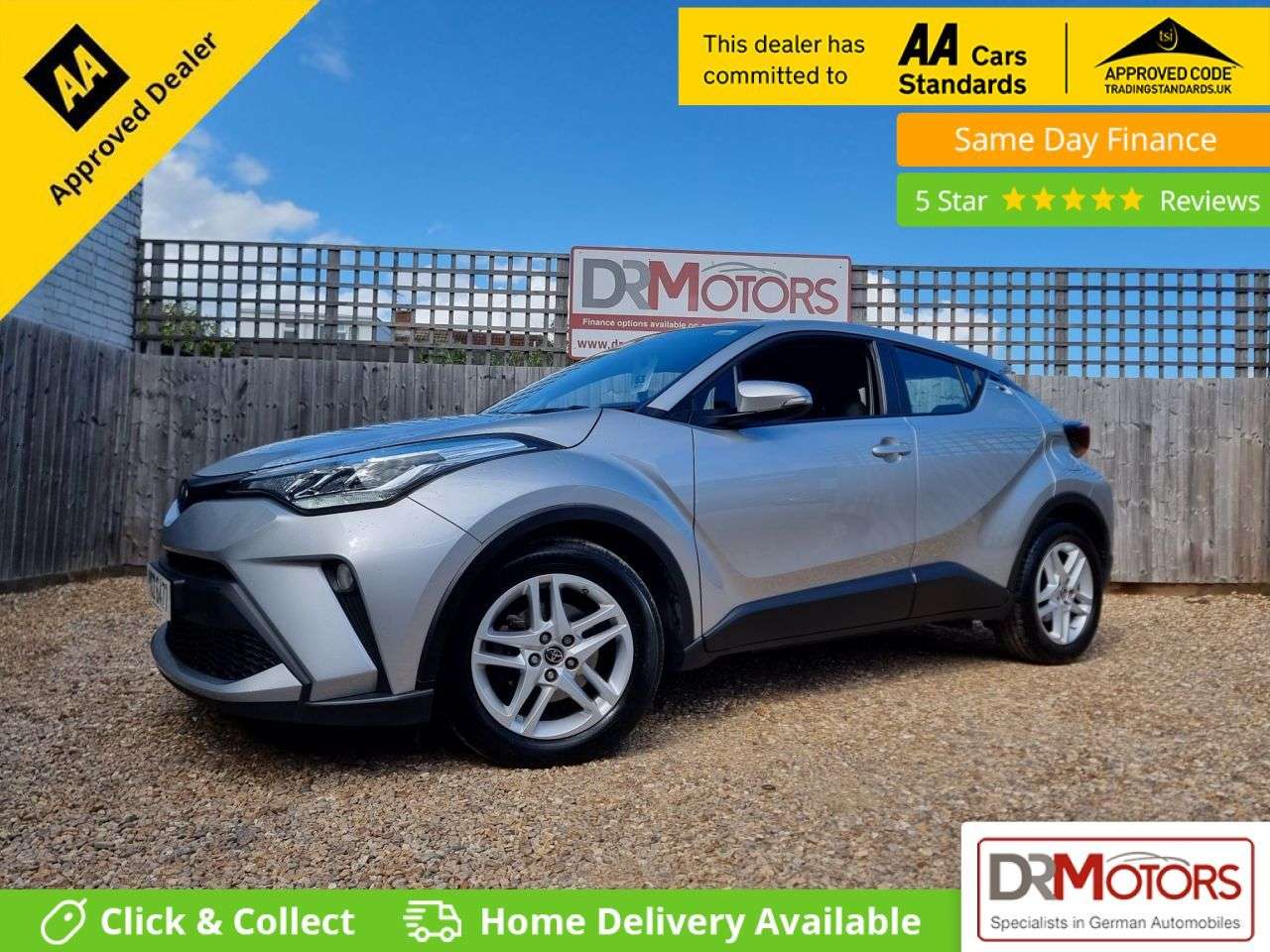 A 2023 TOYOTA C-HR 1.8 VVT-h GPF Icon SUV 5dr Petrol Hybrid CVT Euro 6 (s/s) (122 ps) R/CAMERA A 2023 TOYOTA C-HR 1.8 VVT-h GPF Icon SUV 5dr Petrol Hybrid CVT Euro 6 (s/s) (122 ps) R/CAMERA