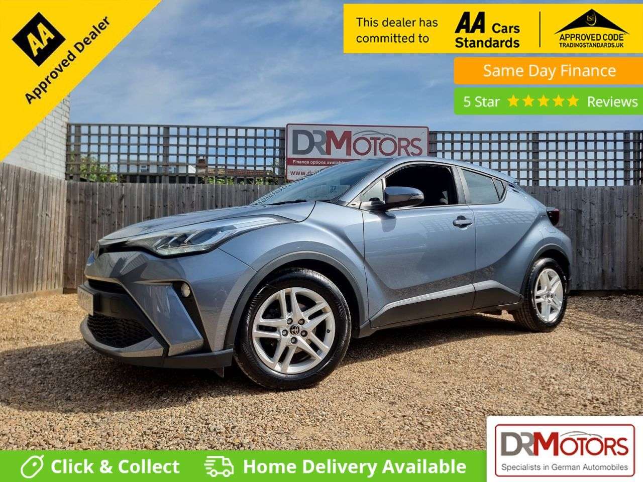 A 2023 TOYOTA C-HR 1.8 VVT-h GPF Icon SUV 5dr Petrol Hybrid CVT Euro 6 (s/s) (122 ps) R/CAMERA A 2023 TOYOTA C-HR 1.8 VVT-h GPF Icon SUV 5dr Petrol Hybrid CVT Euro 6 (s/s) (122 ps) R/CAMERA