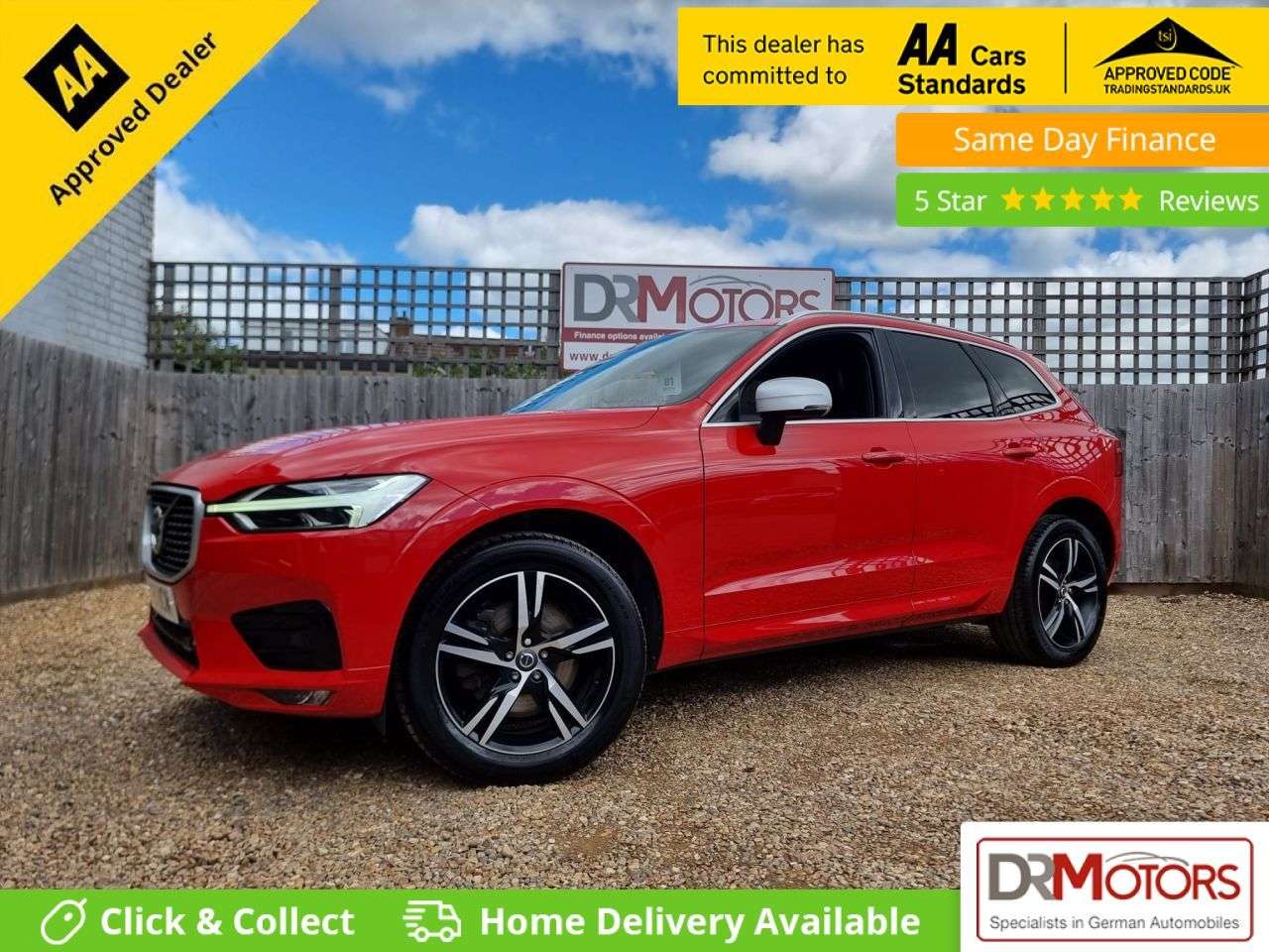 A 2019 VOLVO XC60 2.0 D4 R-Design SUV 5dr Diesel Manual AWD Euro 6 (s/s) (190 ps) + SAT NAV + A 2019 VOLVO XC60 2.0 D4 R-Design SUV 5dr Diesel Manual AWD Euro 6 (s/s) (190 ps) + SAT NAV +