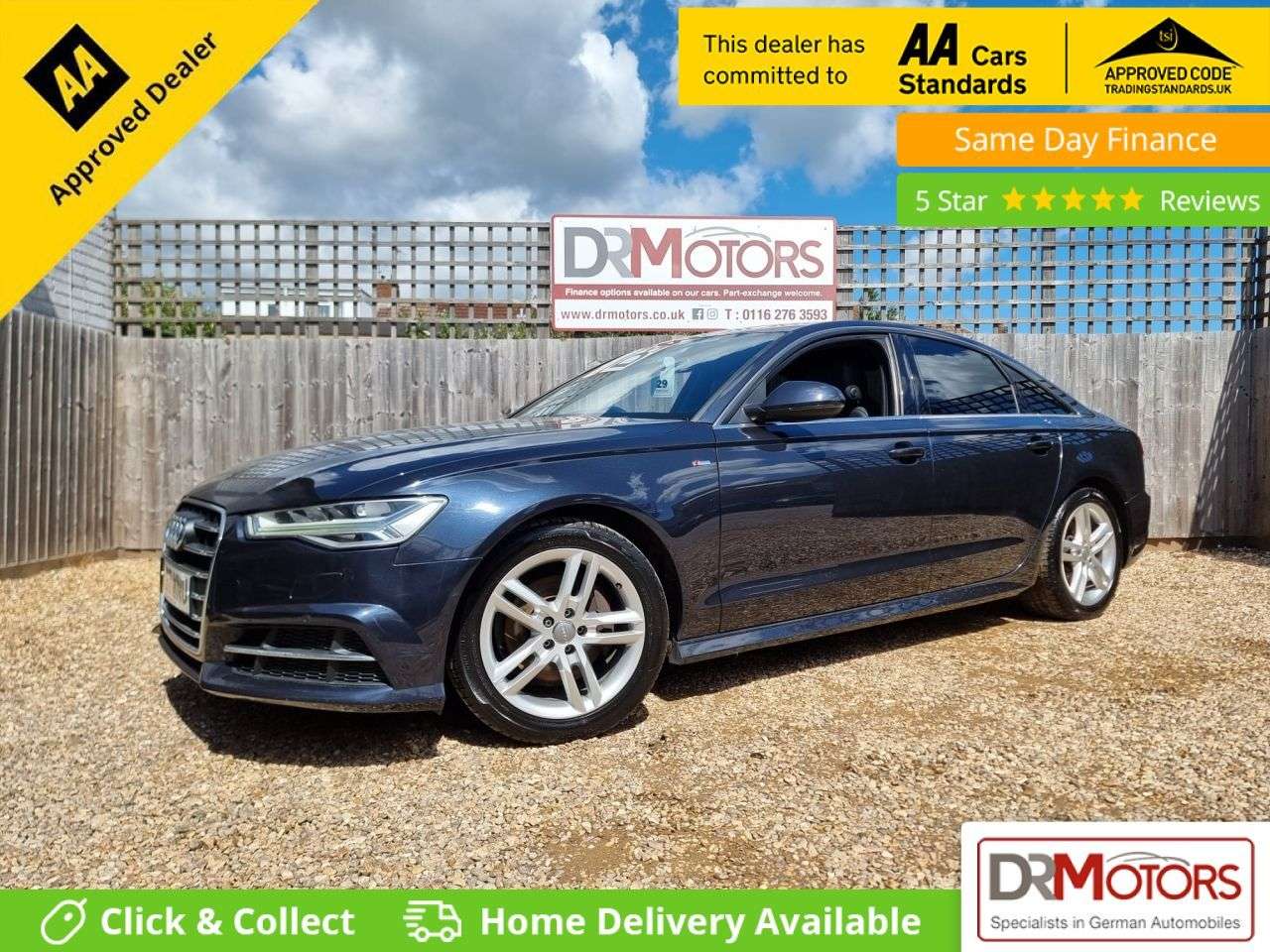 A 2017 AUDI A6 SALOON 2.0 TDI ultra S line Saloon 4dr Diesel S Tronic Euro 6 (s/s) (190 ps) SAT N A 2017 AUDI A6 SALOON 2.0 TDI ultra S line Saloon 4dr Diesel S Tronic Euro 6 (s/s) (190 ps) SAT N