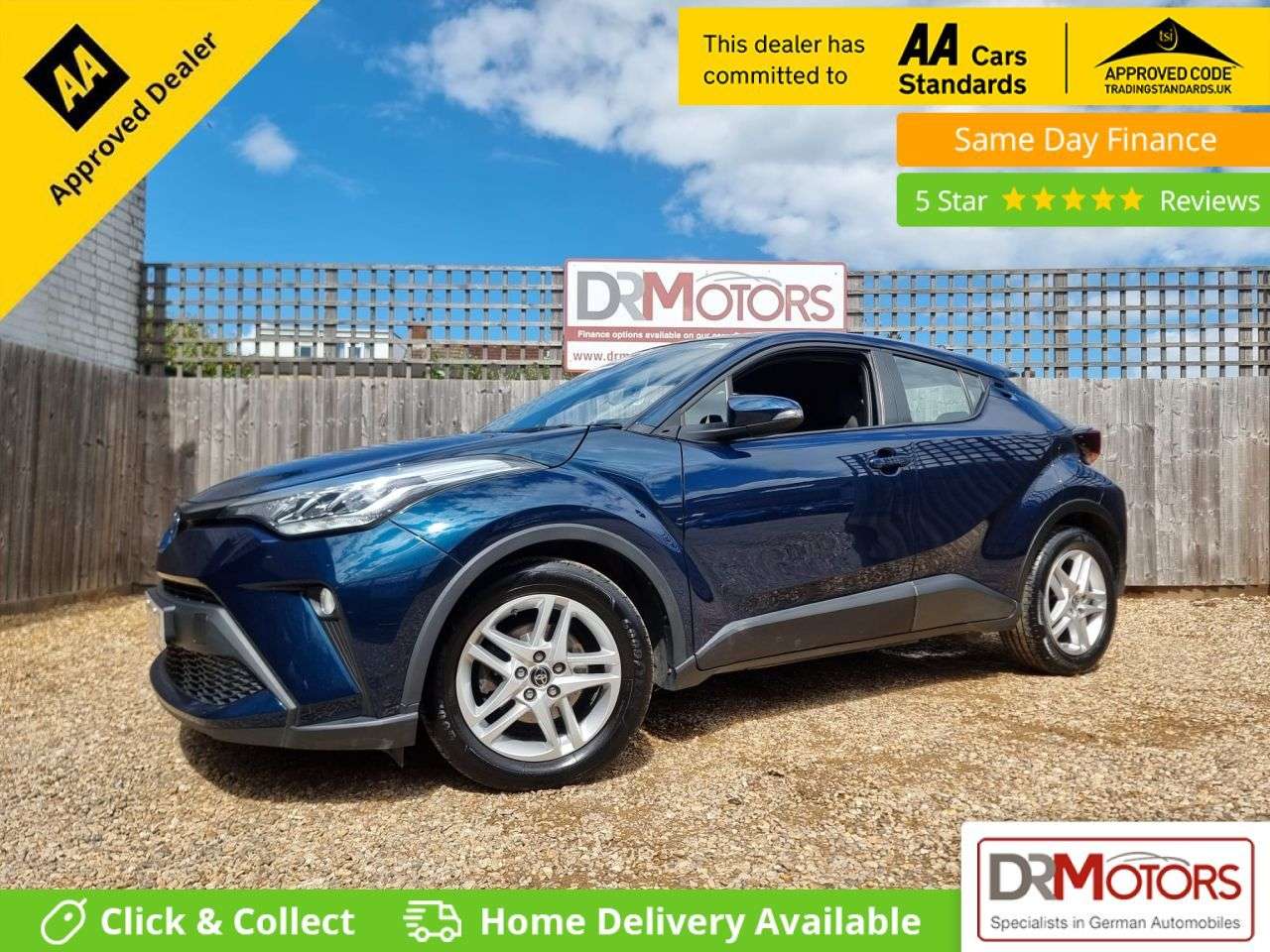A 2023 TOYOTA C-HR 1.8 VVT-h GPF Icon SUV 5dr Petrol Hybrid CVT Euro 6 (s/s) (122 ps) R/CAMERA A 2023 TOYOTA C-HR 1.8 VVT-h GPF Icon SUV 5dr Petrol Hybrid CVT Euro 6 (s/s) (122 ps) R/CAMERA