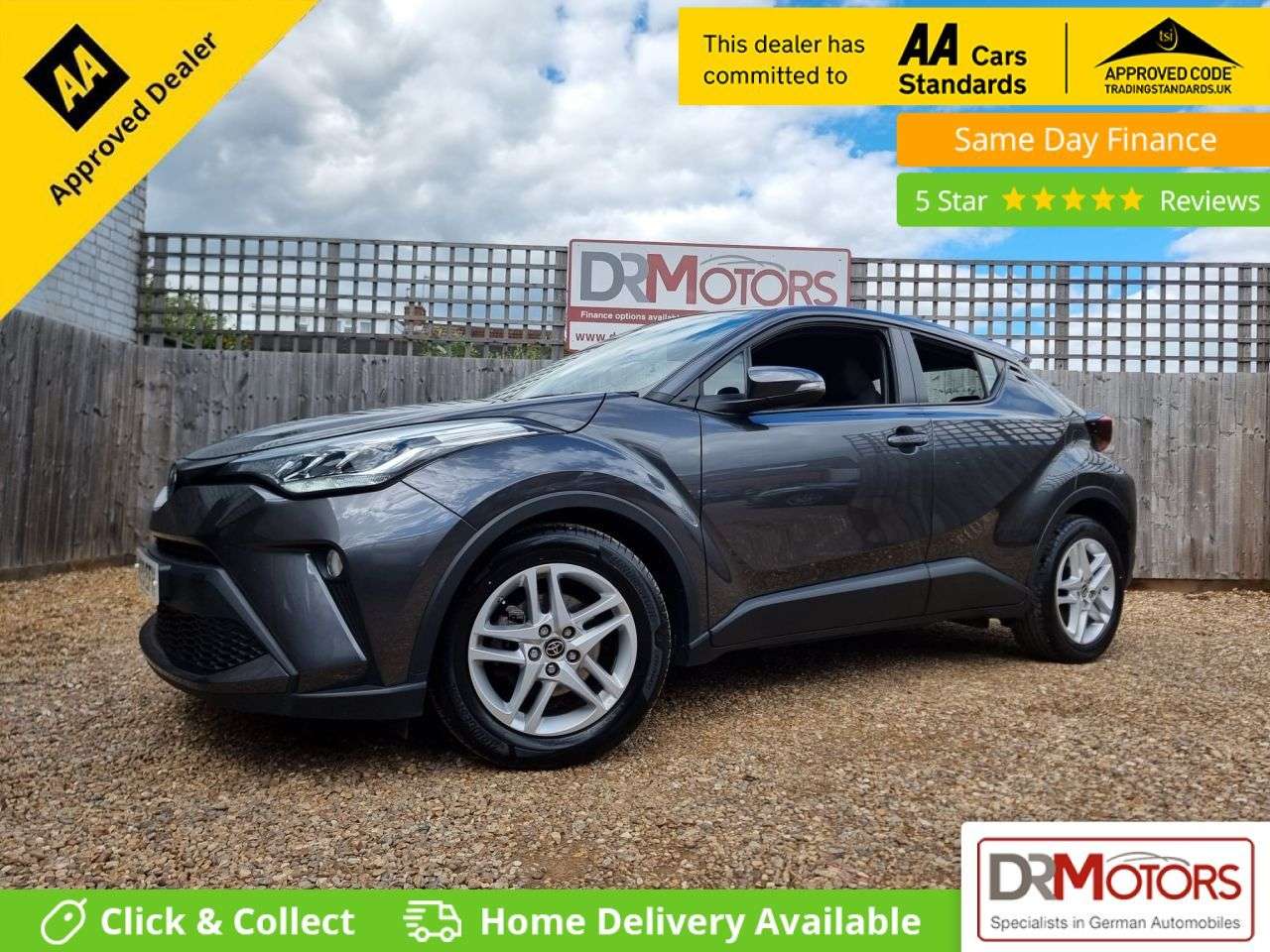 A 2023 TOYOTA C-HR 1.8 VVT-h GPF Icon SUV 5dr Petrol Hybrid CVT Euro 6 (s/s) (122 ps) R/CAMERA A 2023 TOYOTA C-HR 1.8 VVT-h GPF Icon SUV 5dr Petrol Hybrid CVT Euro 6 (s/s) (122 ps) R/CAMERA