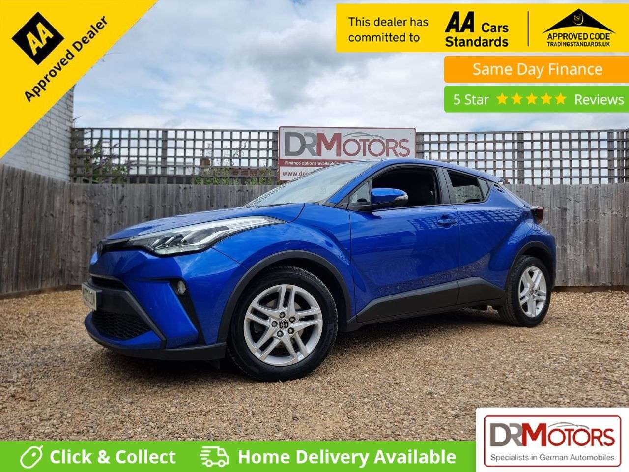 A 2023 TOYOTA C-HR 1.8 VVT-h GPF Icon SUV 5dr Petrol Hybrid CVT Euro 6 (s/s) (122 ps) R/CAMERA A 2023 TOYOTA C-HR 1.8 VVT-h GPF Icon SUV 5dr Petrol Hybrid CVT Euro 6 (s/s) (122 ps) R/CAMERA