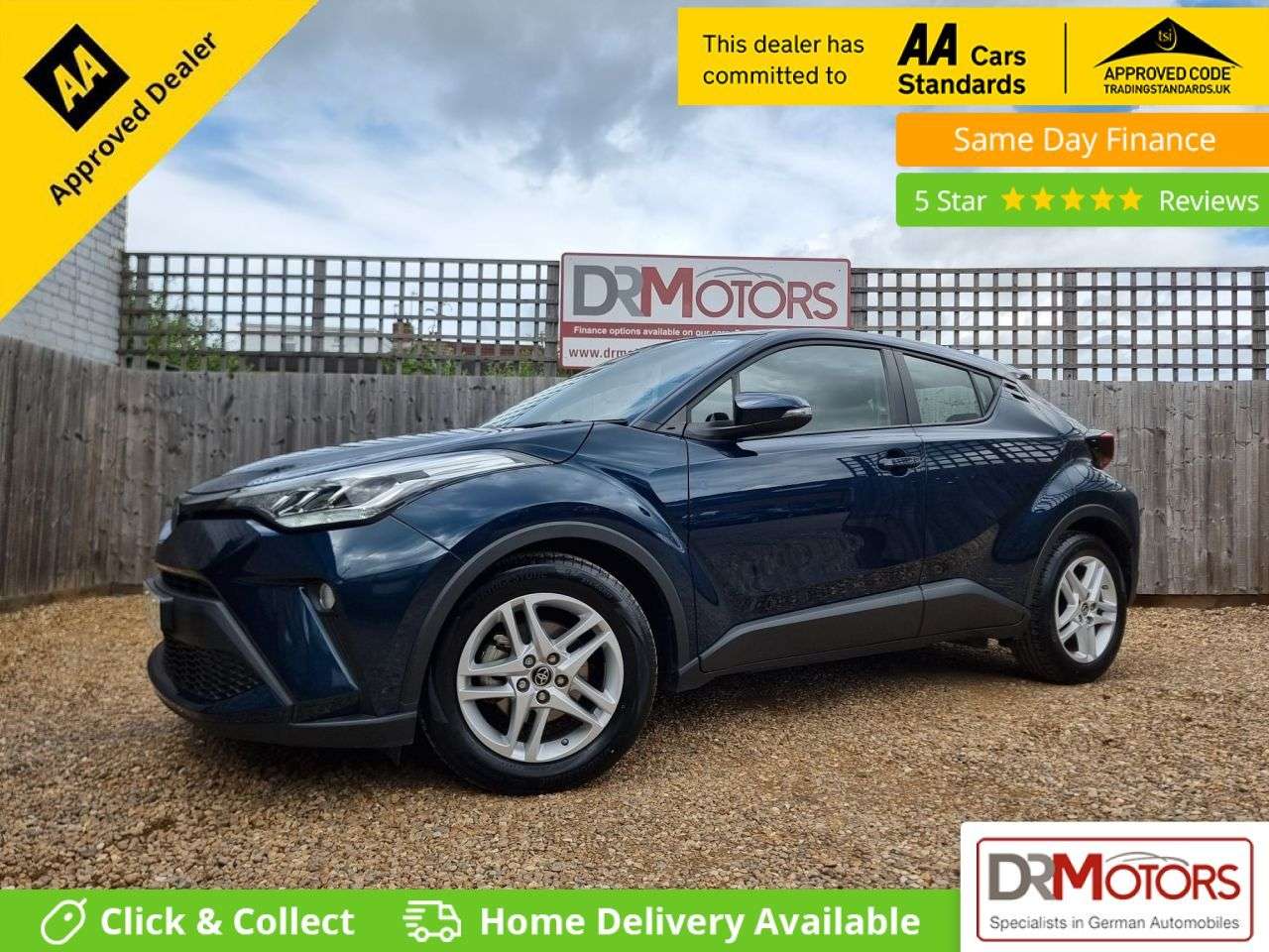A 2023 TOYOTA C-HR 1.8 VVT-h GPF Icon SUV 5dr Petrol Hybrid CVT Euro 6 (s/s) (122 ps) R/CAMERA A 2023 TOYOTA C-HR 1.8 VVT-h GPF Icon SUV 5dr Petrol Hybrid CVT Euro 6 (s/s) (122 ps) R/CAMERA