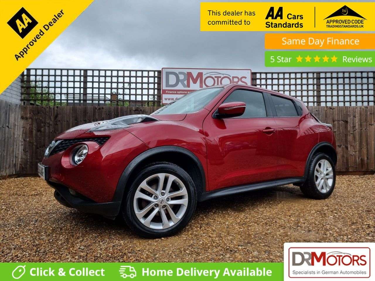 A 2015 NISSAN JUKE 1.5 dCi N-Connecta SUV 5dr Diesel Manual Euro 6 (s/s) (110 ps) + £20 R/TAX A 2015 NISSAN JUKE 1.5 dCi N-Connecta SUV 5dr Diesel Manual Euro 6 (s/s) (110 ps) + £20 R/TAX