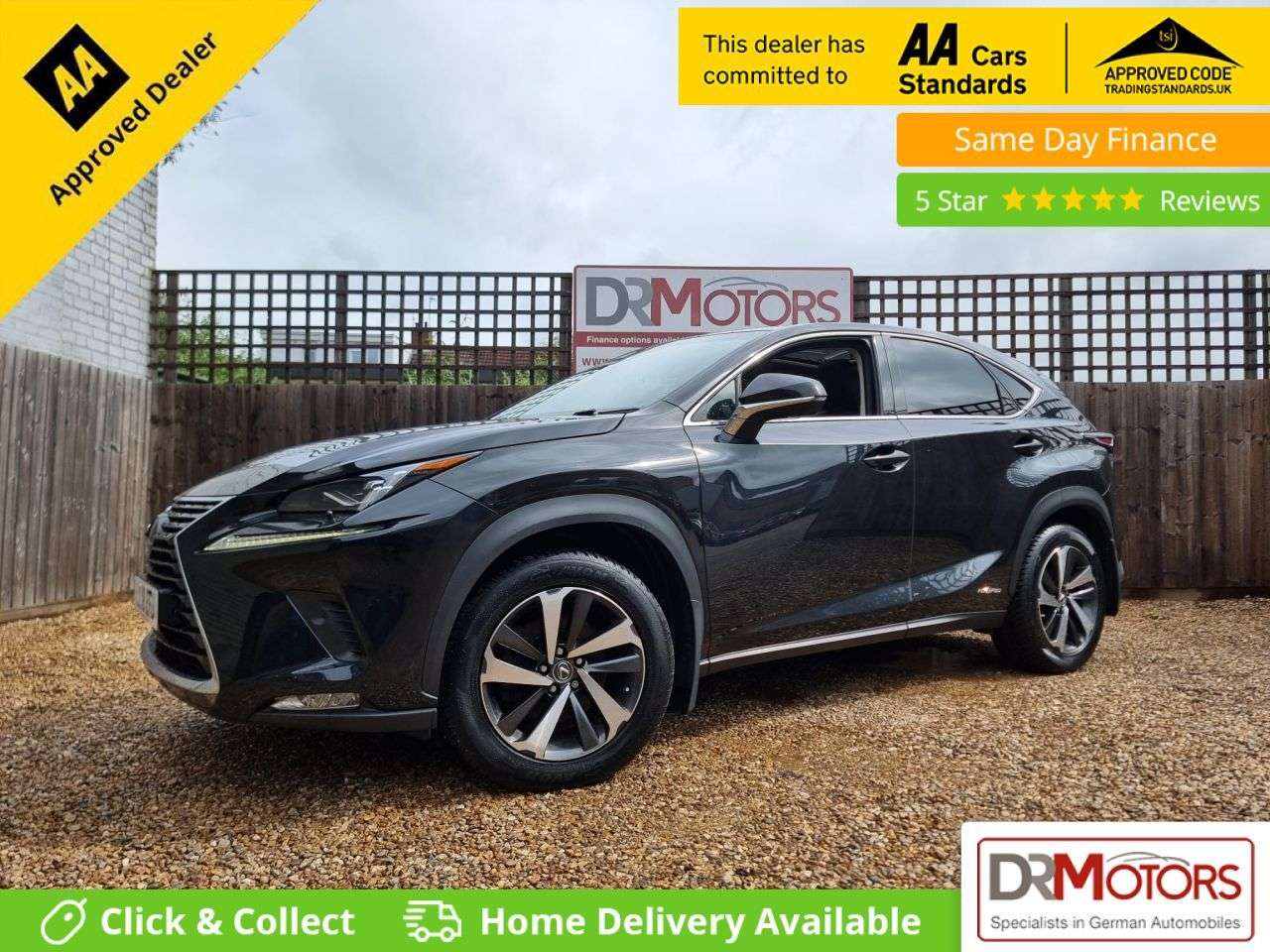 A 2018 LEXUS NX 2.5 300h Premier SUV 5dr Petrol Hybrid E-CVT 4WD Euro 6 (s/s) (197 ps) SAT A 2018 LEXUS NX 2.5 300h Premier SUV 5dr Petrol Hybrid E-CVT 4WD Euro 6 (s/s) (197 ps) SAT