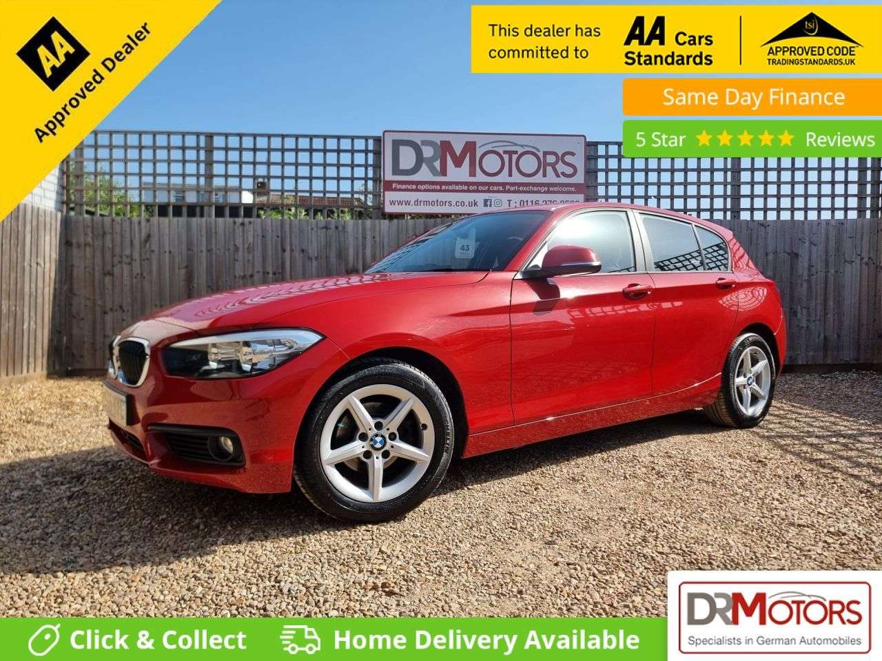 A 2016 BMW 1 SERIES 1.5 116d SE Hatchback 5dr Diesel Manual Euro 6 (s/s) (116 ps) + BLUETOOTH + A 2016 BMW 1 SERIES 1.5 116d SE Hatchback 5dr Diesel Manual Euro 6 (s/s) (116 ps) + BLUETOOTH +