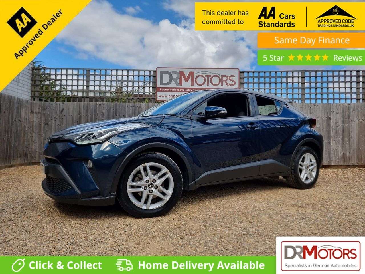 A 2023 TOYOTA C-HR 1.8 VVT-h GPF Icon SUV 5dr Petrol Hybrid CVT Euro 6 (s/s) (122 ps) REAR CAM A 2023 TOYOTA C-HR 1.8 VVT-h GPF Icon SUV 5dr Petrol Hybrid CVT Euro 6 (s/s) (122 ps) REAR CAM