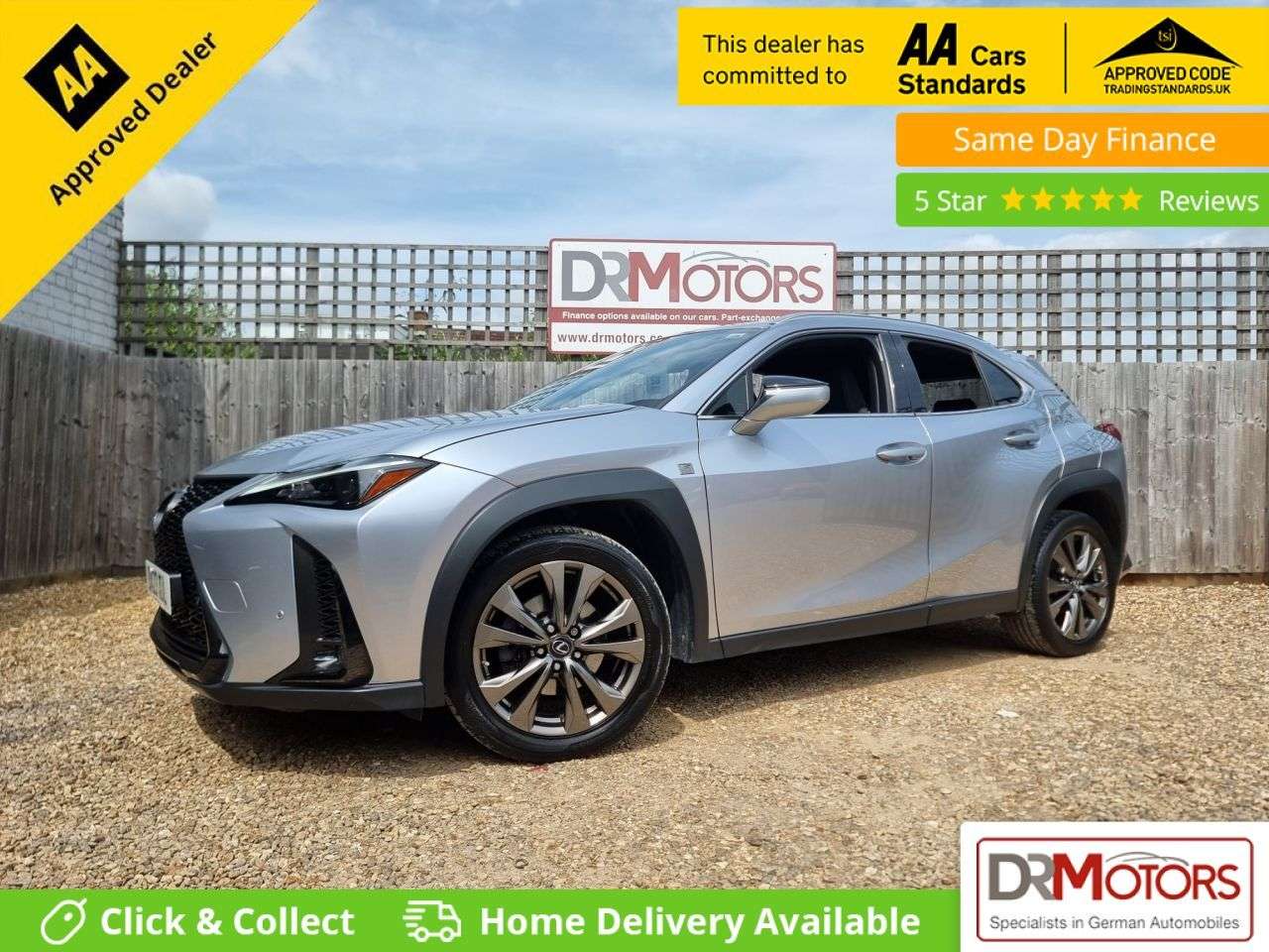 A 2023 LEXUS UX 2.0 250h F Sport Design SUV 5dr Petrol Hybrid E-CVT Euro 6 (s/s) (184 ps) R A 2023 LEXUS UX 2.0 250h F Sport Design SUV 5dr Petrol Hybrid E-CVT Euro 6 (s/s) (184 ps) R