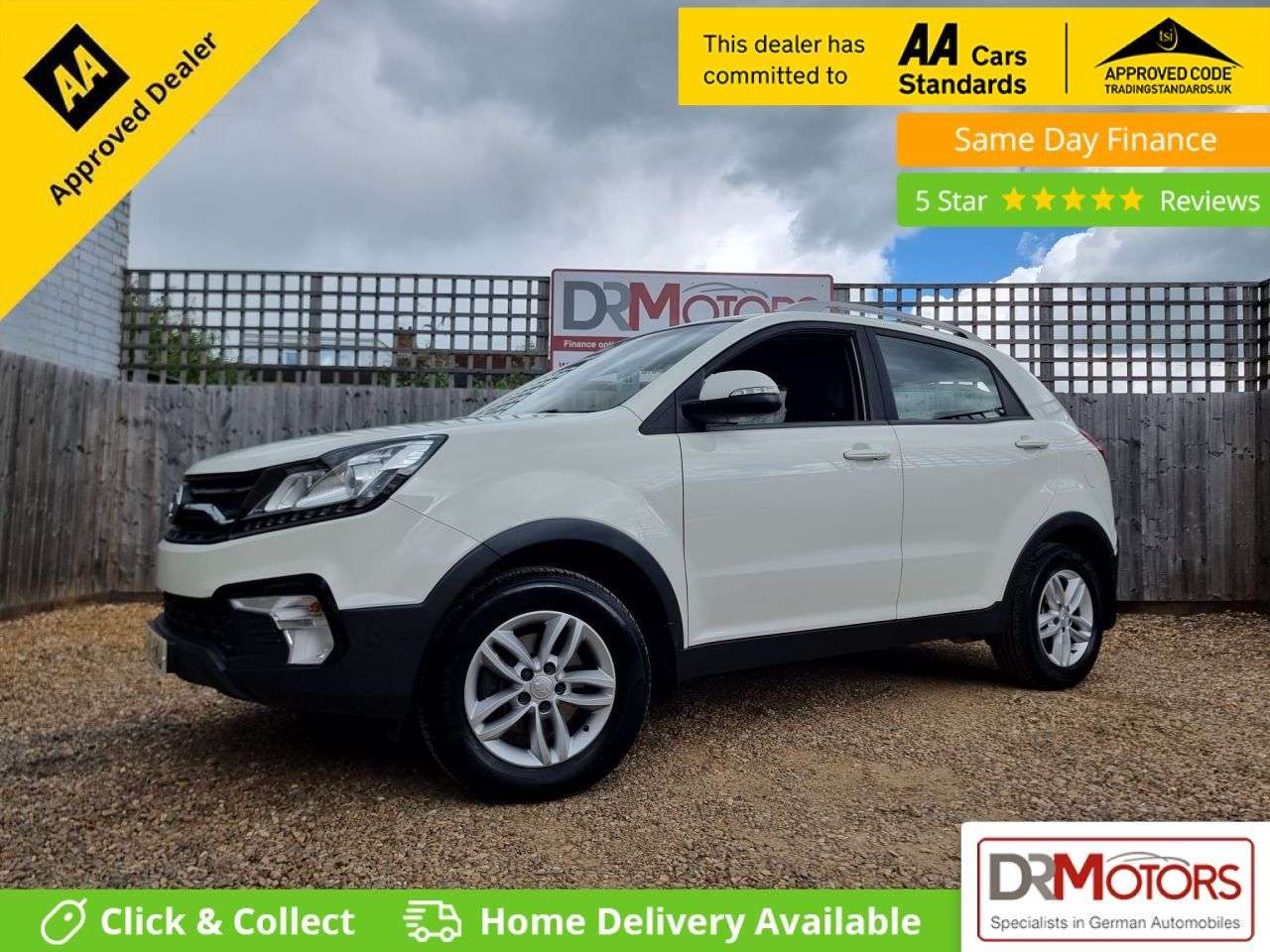 A 2019 SSANGYONG KORANDO 2.2D SE SUV 5dr Diesel Manual 4WD Euro 6 (178 ps) R/CAMERA + BLUETOOTH + DA A 2019 SSANGYONG KORANDO 2.2D SE SUV 5dr Diesel Manual 4WD Euro 6 (178 ps) R/CAMERA + BLUETOOTH + DA