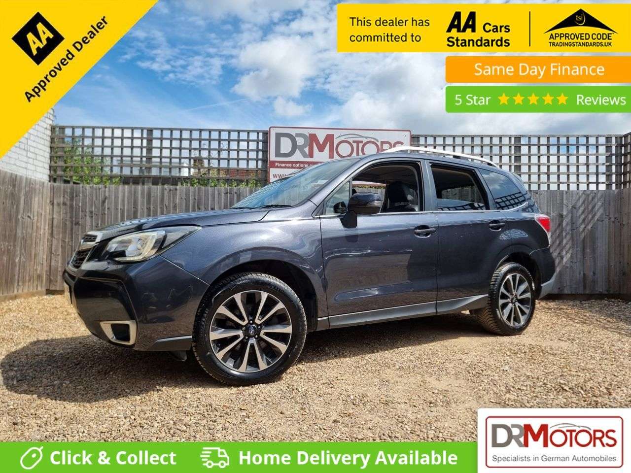 A 2018 SUBARU FORESTER 2.0i XT SUV 5dr Petrol Lineartronic 4WD Euro 6 (240 ps) + SAT NAV + R/CAMER A 2018 SUBARU FORESTER 2.0i XT SUV 5dr Petrol Lineartronic 4WD Euro 6 (240 ps) + SAT NAV + R/CAMER