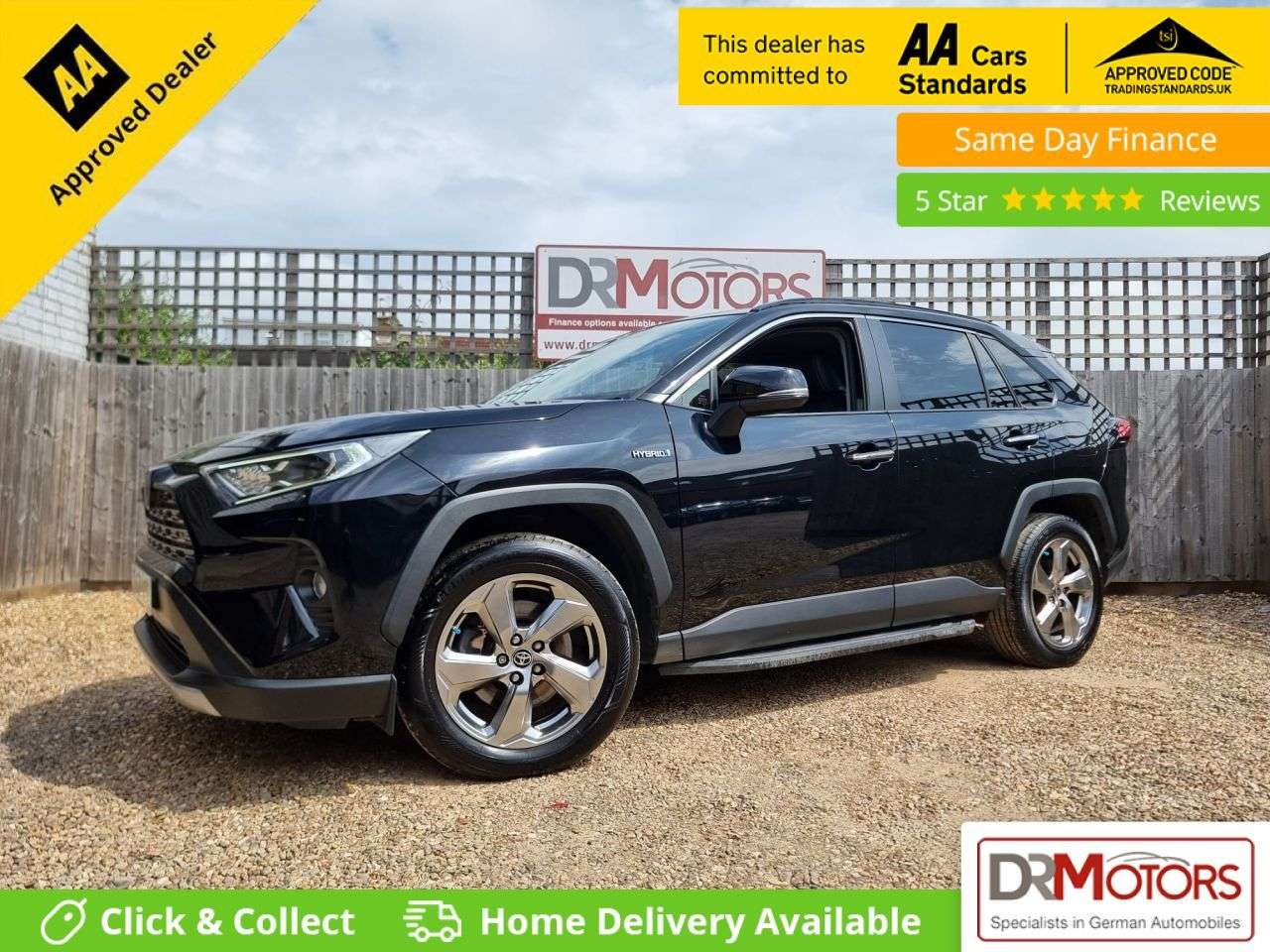 A 2020 TOYOTA RAV4 2.5 VVT-h Excel SUV 5dr Petrol Hybrid CVT Euro 6 (s/s) (218 ps) A 2020 TOYOTA RAV4 2.5 VVT-h Excel SUV 5dr Petrol Hybrid CVT Euro 6 (s/s) (218 ps)