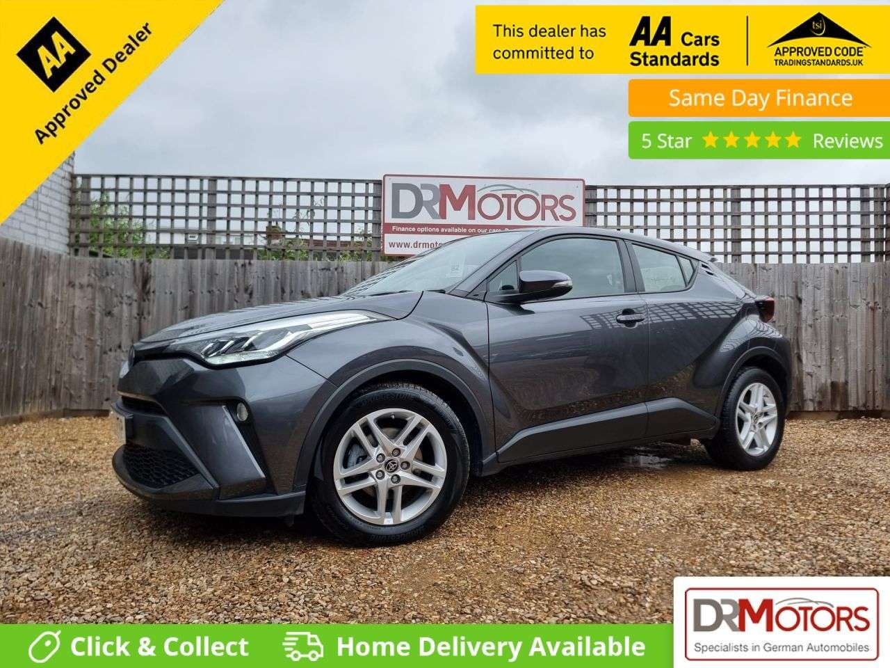 A 2023 TOYOTA C-HR 1.8 VVT-h GPF Icon SUV 5dr Petrol Hybrid CVT Euro 6 (s/s) (122 ps) R/CAMERA A 2023 TOYOTA C-HR 1.8 VVT-h GPF Icon SUV 5dr Petrol Hybrid CVT Euro 6 (s/s) (122 ps) R/CAMERA