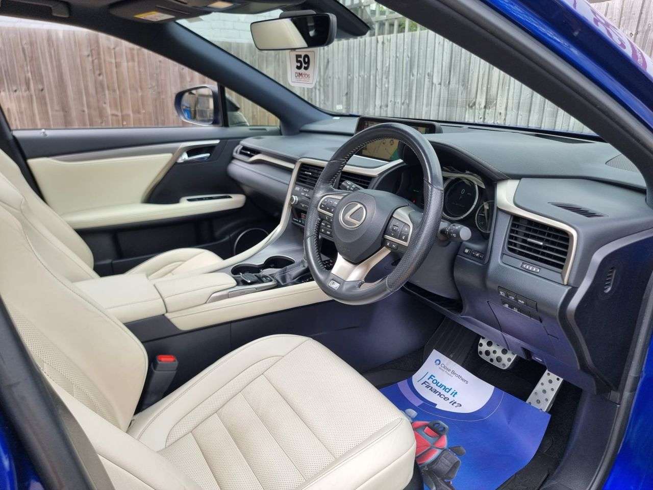 A 2017 LEXUS RX 3.5 450h V6 F Sport SUV 5dr Petrol Hybrid CVT 4WD Euro 6 (s/s) (313 ps) + S A 2017 LEXUS RX 3.5 450h V6 F Sport SUV 5dr Petrol Hybrid CVT 4WD Euro 6 (s/s) (313 ps) + S