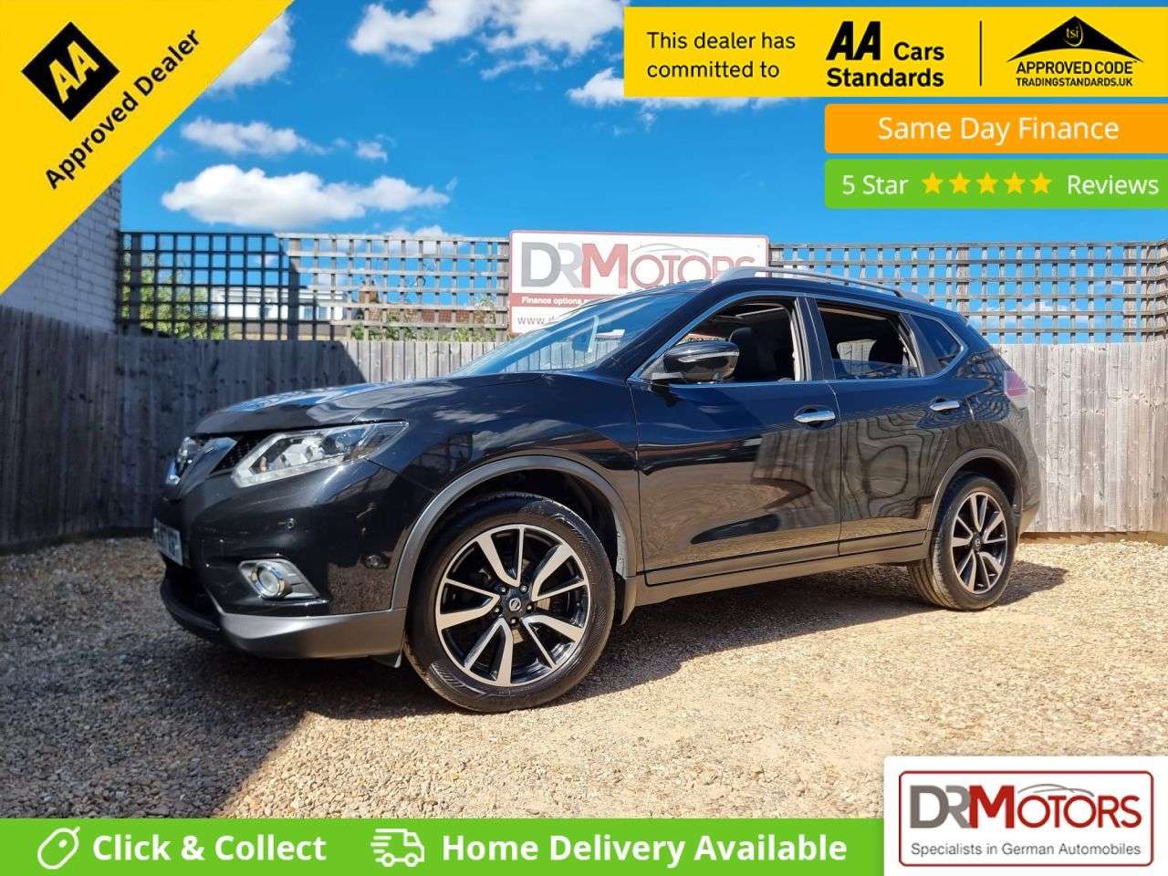 A 2017 NISSAN X-TRAIL 1.6 DIG-T Tekna SUV 5dr Petrol Manual Euro 6 (s/s) (163 ps) + SAT NAV + R/C A 2017 NISSAN X-TRAIL 1.6 DIG-T Tekna SUV 5dr Petrol Manual Euro 6 (s/s) (163 ps) + SAT NAV + R/C