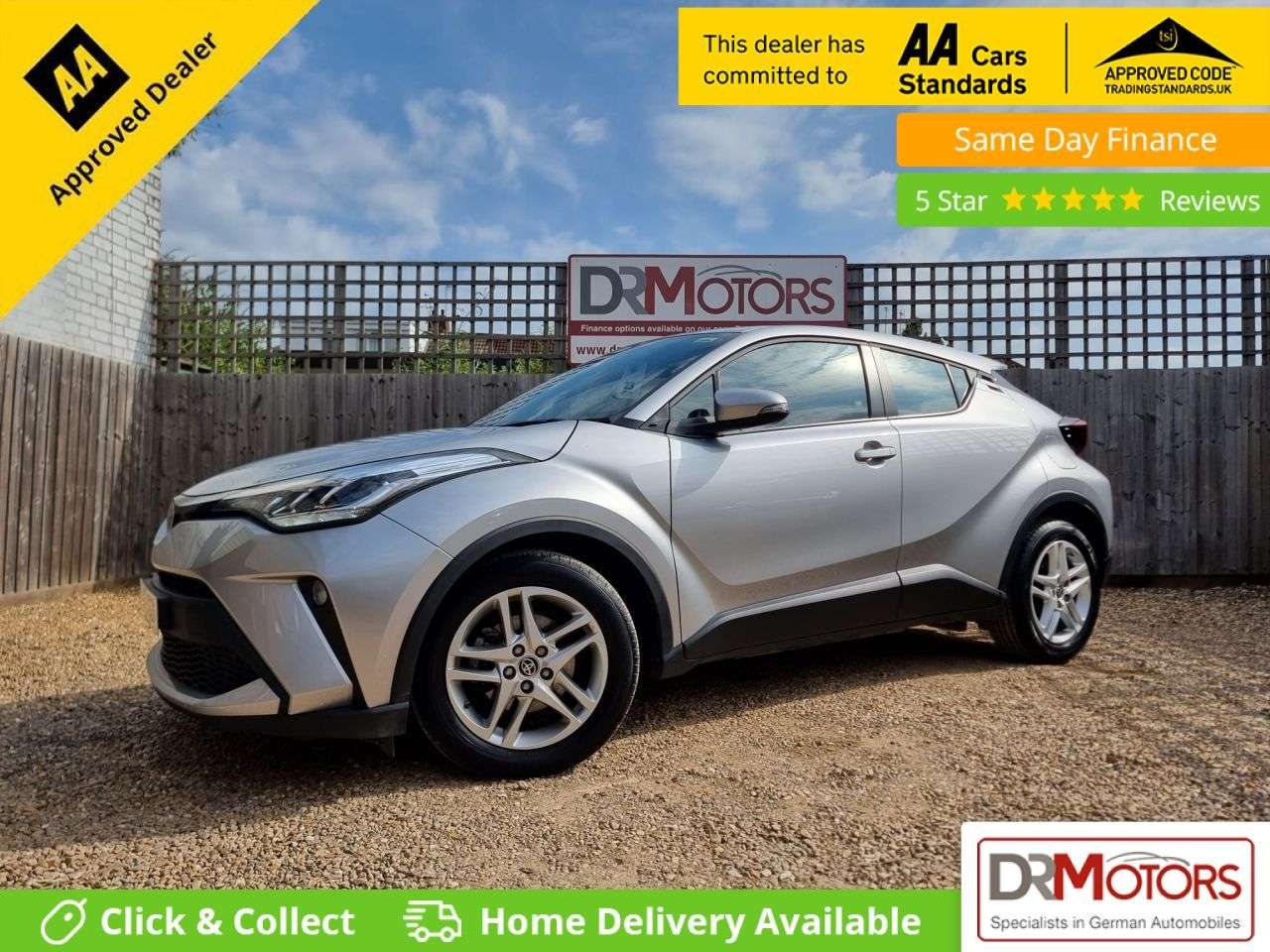 A 2023 TOYOTA C-HR 1.8 VVT-h GPF Icon SUV 5dr Petrol Hybrid CVT Euro 6 (s/s) (122 ps) R/CAMERA A 2023 TOYOTA C-HR 1.8 VVT-h GPF Icon SUV 5dr Petrol Hybrid CVT Euro 6 (s/s) (122 ps) R/CAMERA