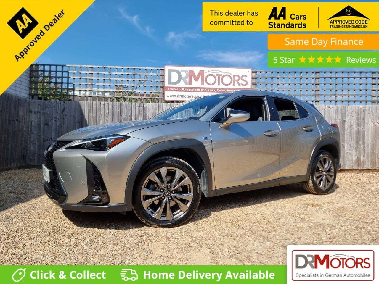 A 2023 LEXUS UX 2.0 250h F Sport Design SUV 5dr Petrol Hybrid E-CVT Euro 6 (s/s) (184 ps) S A 2023 LEXUS UX 2.0 250h F Sport Design SUV 5dr Petrol Hybrid E-CVT Euro 6 (s/s) (184 ps) S
