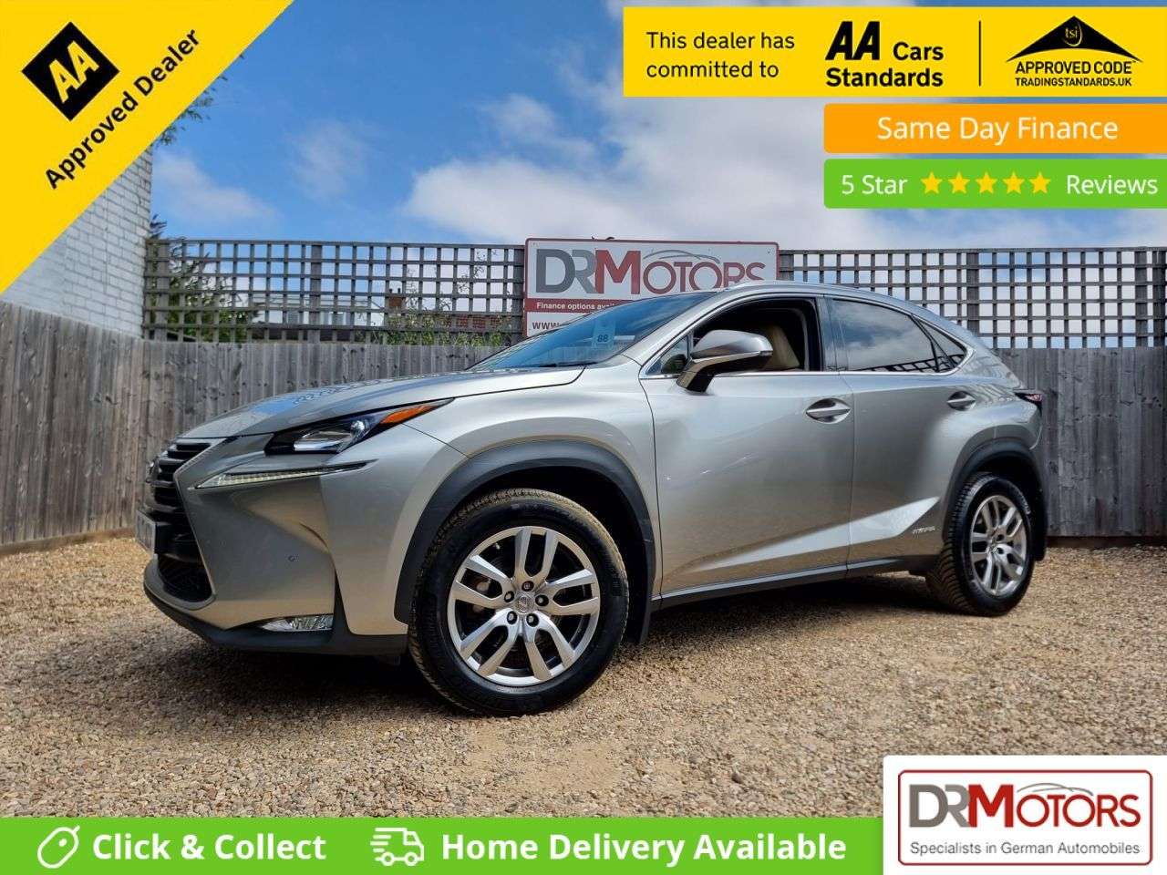 A 2017 LEXUS NX 2.5 300h Luxury SUV 5dr Petrol Hybrid E-CVT 4WD Euro 6 (s/s) (197 ps) SAT N A 2017 LEXUS NX 2.5 300h Luxury SUV 5dr Petrol Hybrid E-CVT 4WD Euro 6 (s/s) (197 ps) SAT N