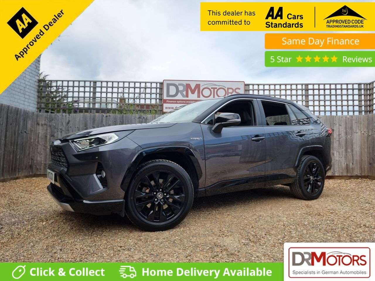 A 2021 TOYOTA RAV4 2.5 VVT-h GPF Dynamic SUV 5dr Petrol Hybrid CVT Euro 6 (s/s) (218 ps) SAT N A 2021 TOYOTA RAV4 2.5 VVT-h GPF Dynamic SUV 5dr Petrol Hybrid CVT Euro 6 (s/s) (218 ps) SAT N