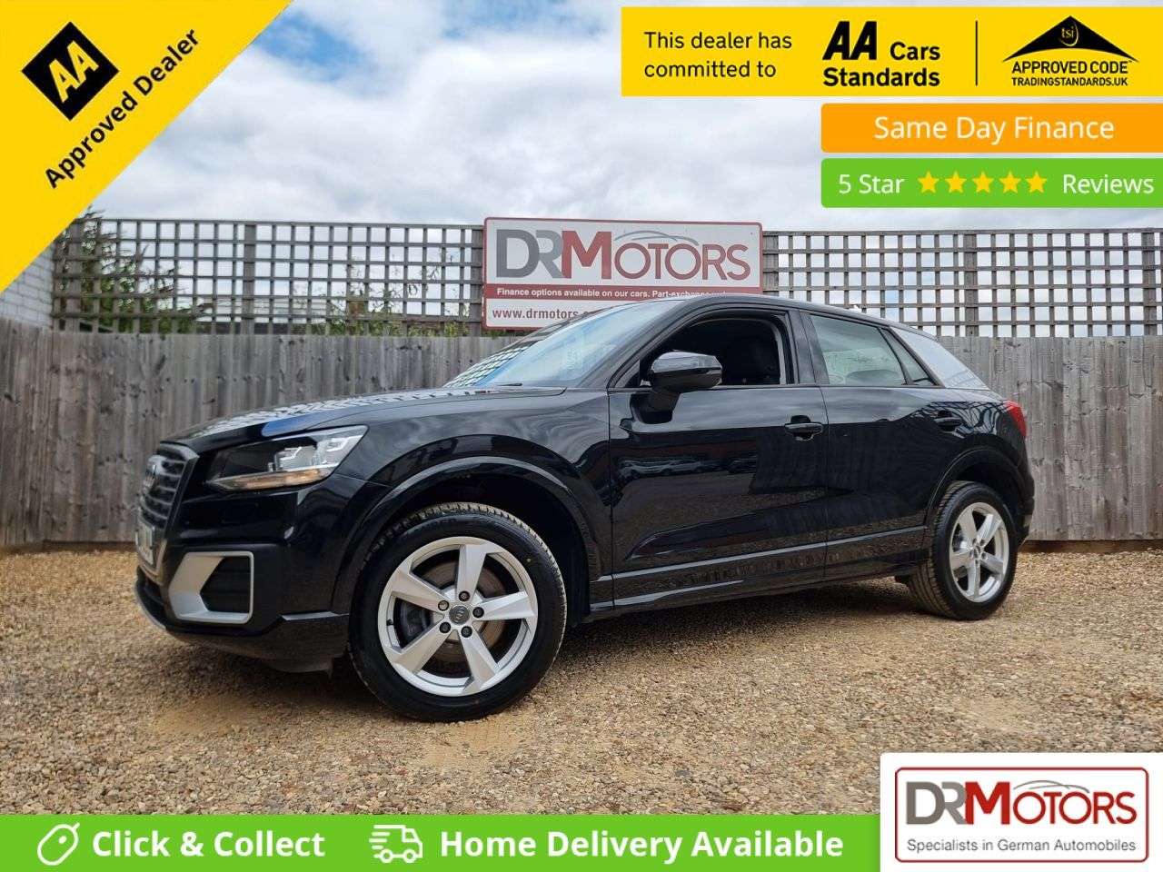 A 2017 AUDI Q2 1.6 TDI Sport SUV 5dr Diesel Manual Euro 6 (s/s) (116 ps) + SAT NAV + SENSO A 2017 AUDI Q2 1.6 TDI Sport SUV 5dr Diesel Manual Euro 6 (s/s) (116 ps) + SAT NAV + SENSO