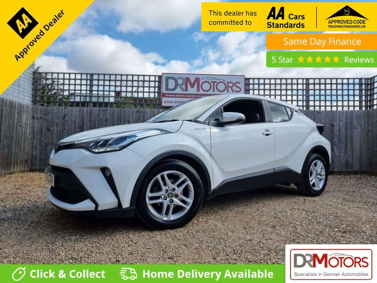 A 2021 TOYOTA C-HR 1.8 VVT-h GPF Icon SUV 5dr Petrol Hybrid CVT Euro 6 (s/s) (122 ps) R/CAMERA A 2021 TOYOTA C-HR 1.8 VVT-h GPF Icon SUV 5dr Petrol Hybrid CVT Euro 6 (s/s) (122 ps) R/CAMERA
