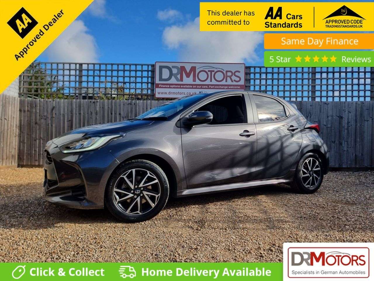 A 2023 TOYOTA YARIS 1.5 VVT-h Design Hatchback 5dr Petrol Hybrid E-CVT Euro 6 (s/s) (116 ps) R/ A 2023 TOYOTA YARIS 1.5 VVT-h Design Hatchback 5dr Petrol Hybrid E-CVT Euro 6 (s/s) (116 ps) R/
