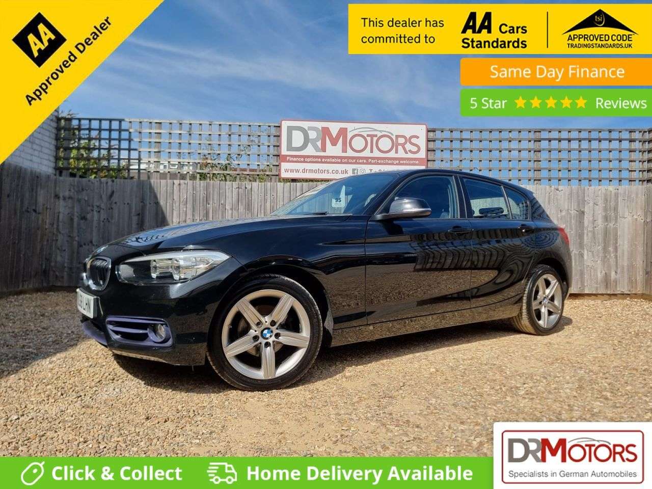 A 2018 BMW 1 SERIES 1.5 116d Sport Hatchback 5dr Diesel Manual Euro 6 (s/s) (116 ps) BLUETOOTH A 2018 BMW 1 SERIES 1.5 116d Sport Hatchback 5dr Diesel Manual Euro 6 (s/s) (116 ps) BLUETOOTH