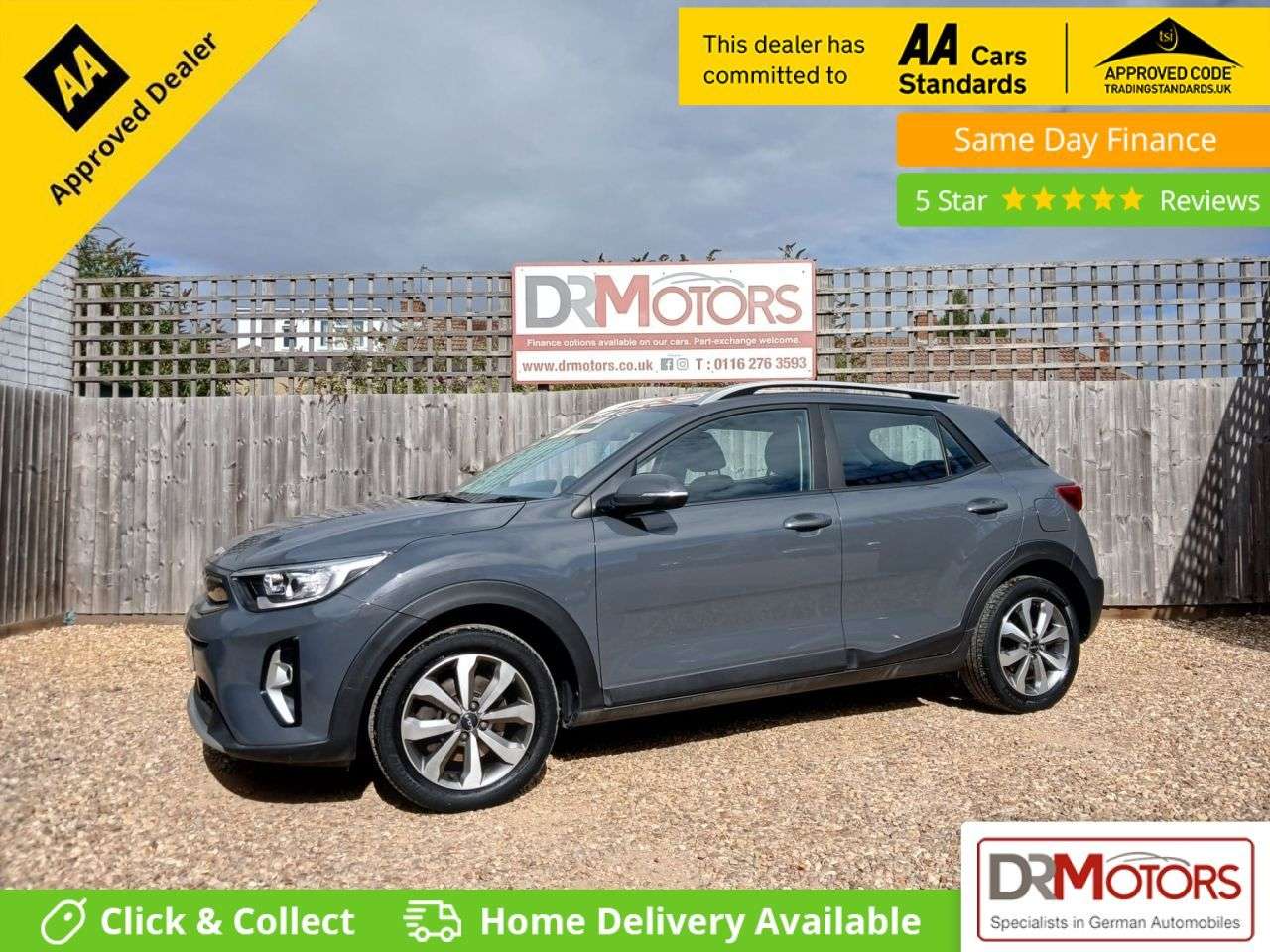 A 2023 KIA STONIC 1.0 T-GDi 2 SUV 5dr Petrol Manual Euro 6 (s/s) (99 bhp) APPLE CAR PLAY + CR A 2023 KIA STONIC 1.0 T-GDi 2 SUV 5dr Petrol Manual Euro 6 (s/s) (99 bhp) APPLE CAR PLAY + CR