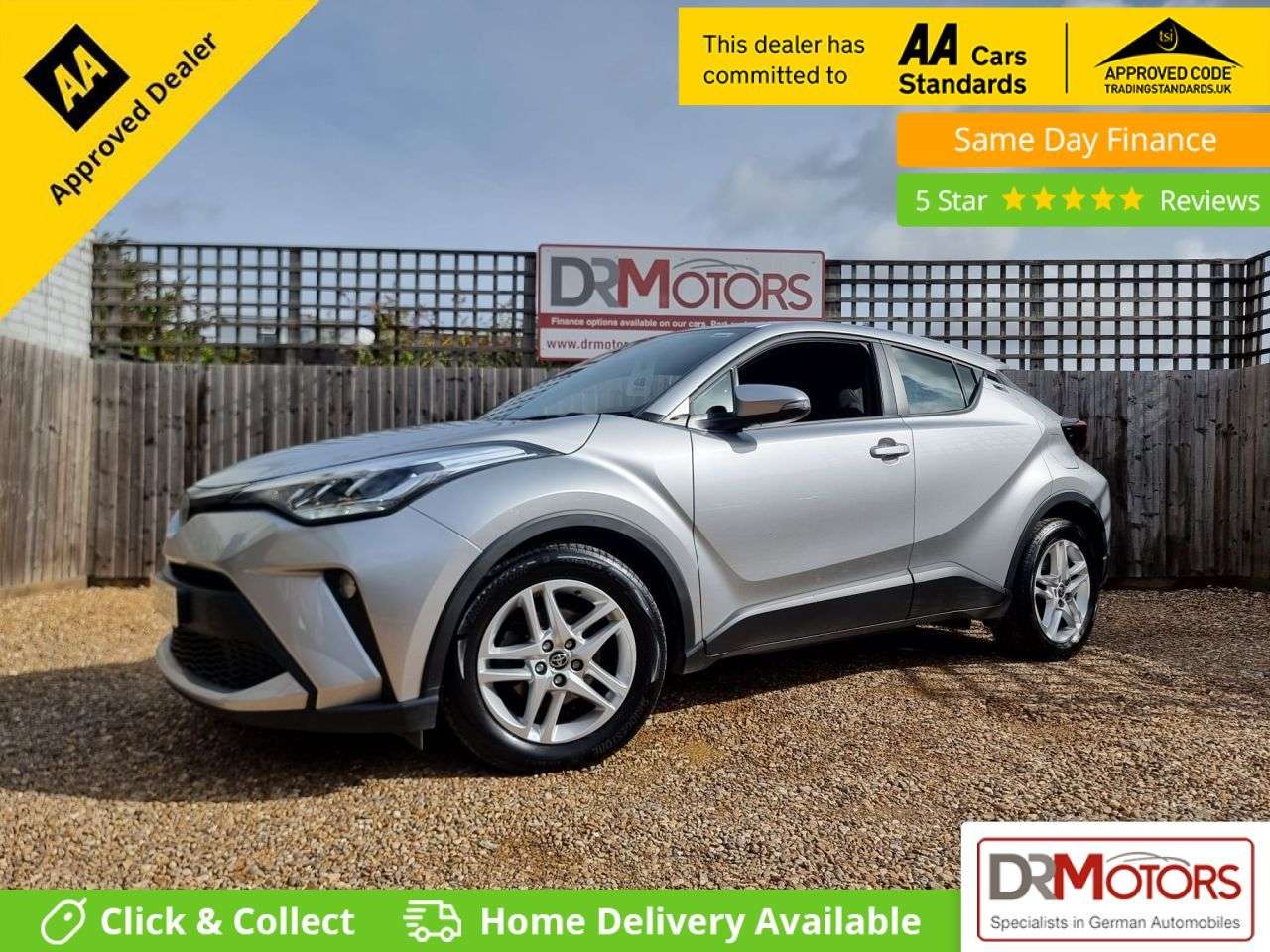 A 2023 TOYOTA C-HR 1.8 VVT-h GPF Icon SUV 5dr Petrol Hybrid CVT Euro 6 (s/s) (122 ps) R/CAMERA A 2023 TOYOTA C-HR 1.8 VVT-h GPF Icon SUV 5dr Petrol Hybrid CVT Euro 6 (s/s) (122 ps) R/CAMERA