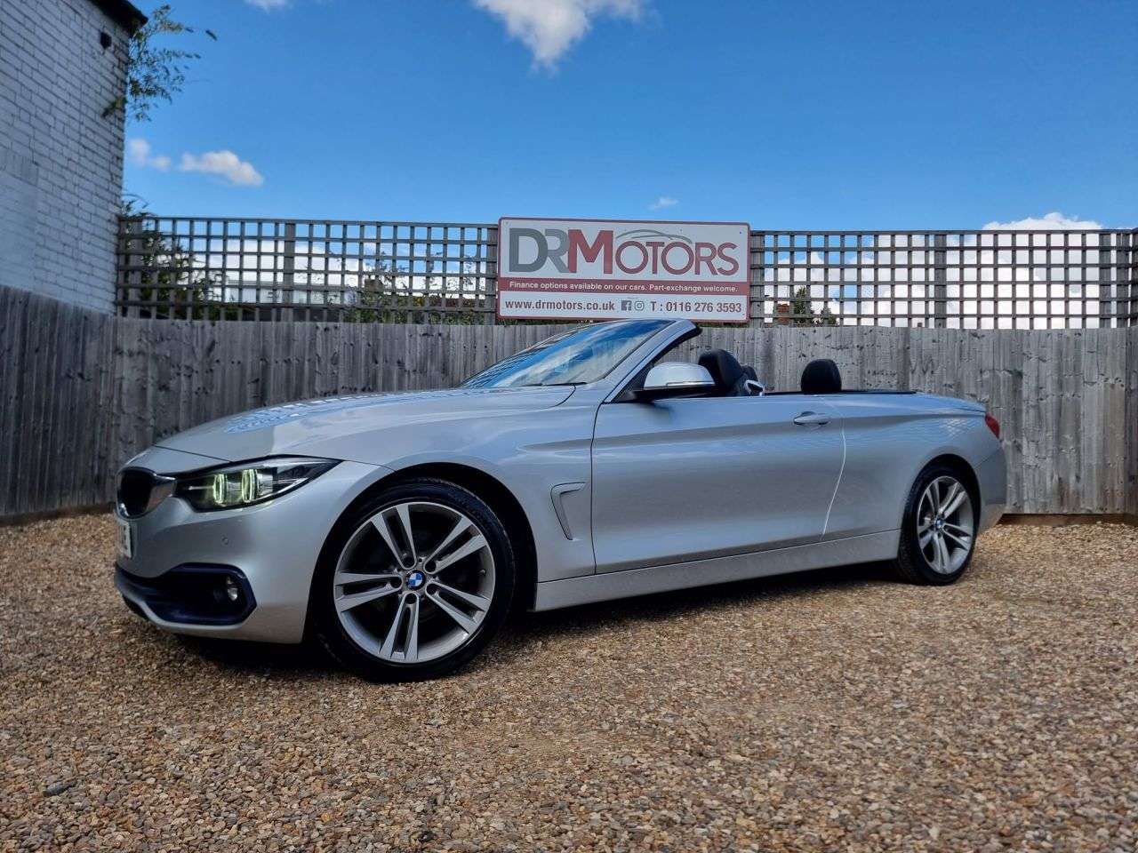 A 2019 BMW 4 SERIES 2.0 420d Sport Convertible 2dr Diesel Manual Euro 6 (s/s) (190 ps) SAT NAV A 2019 BMW 4 SERIES 2.0 420d Sport Convertible 2dr Diesel Manual Euro 6 (s/s) (190 ps) SAT NAV