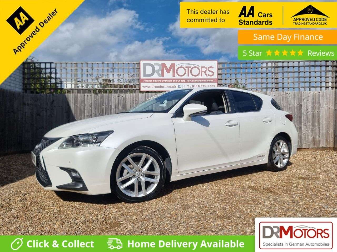 A 2019 LEXUS CT 1.8 200h Hatchback 5dr Petrol Hybrid E-CVT Euro 6 (s/s) (136 ps) SAT NAV + A 2019 LEXUS CT 1.8 200h Hatchback 5dr Petrol Hybrid E-CVT Euro 6 (s/s) (136 ps) SAT NAV +