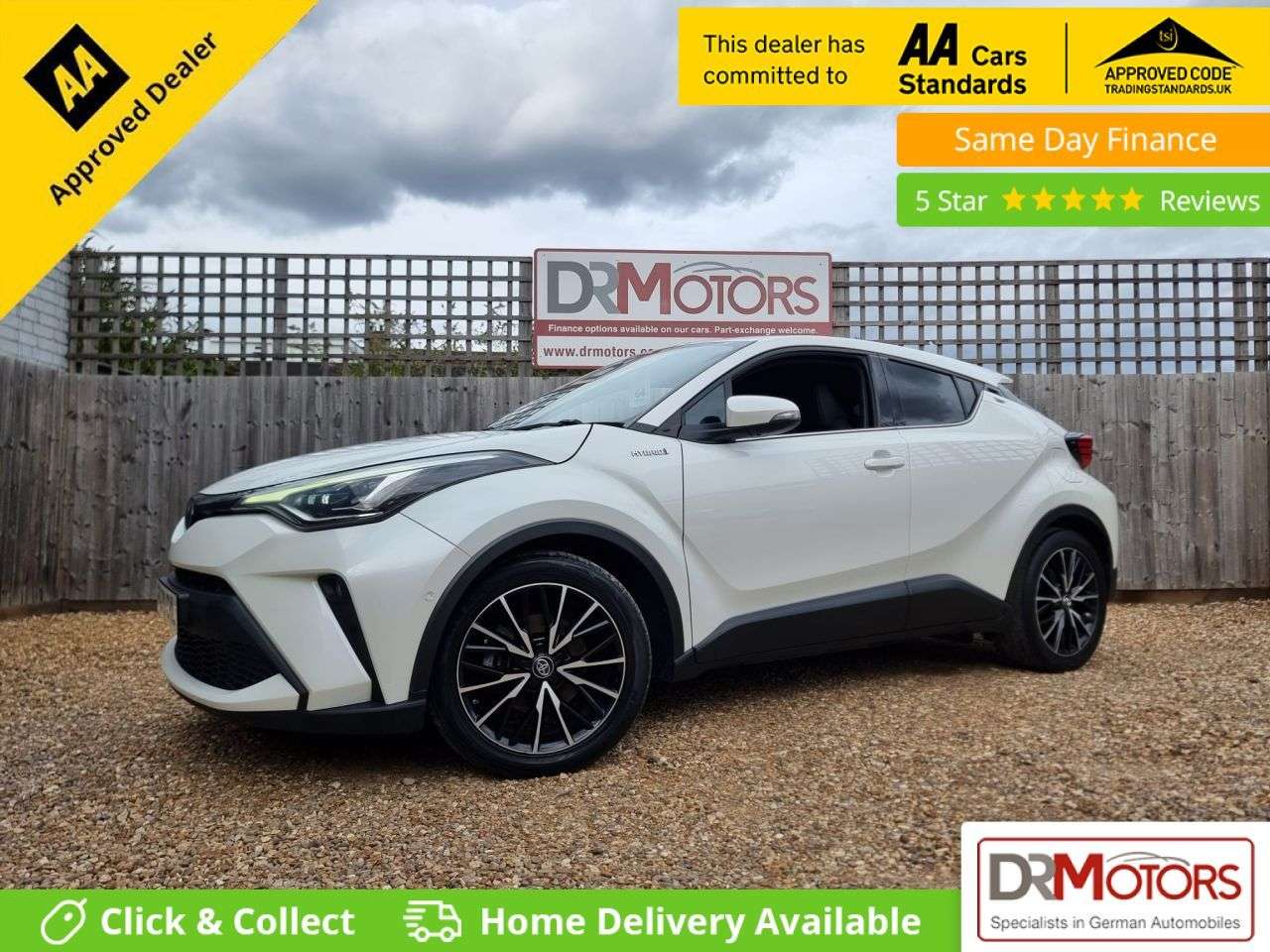 A 2020 TOYOTA C-HR 2.0 VVT-h Excel SUV 5dr Petrol Hybrid CVT Euro 6 (s/s) (184 ps) APPLE CARPL A 2020 TOYOTA C-HR 2.0 VVT-h Excel SUV 5dr Petrol Hybrid CVT Euro 6 (s/s) (184 ps) APPLE CARPL