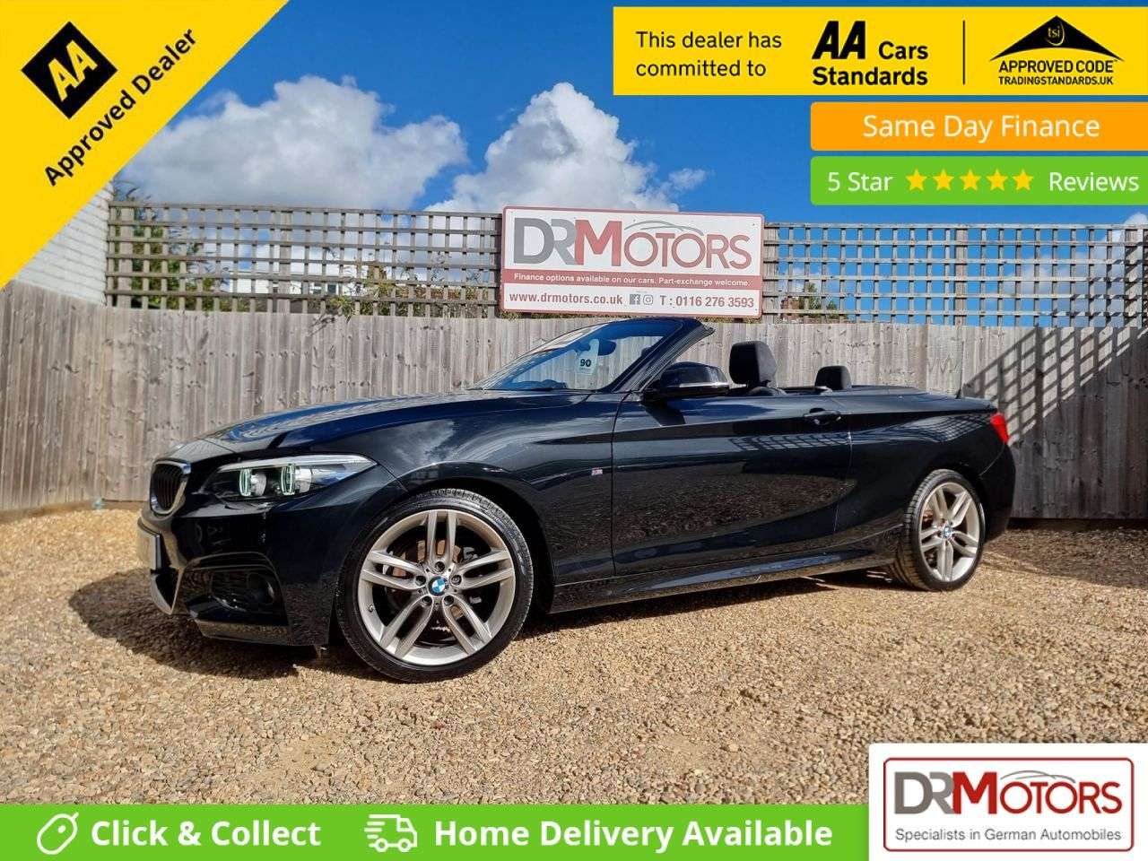 A 2019 BMW 2 SERIES 2.0 218d M Sport Convertible 2dr Diesel Manual Euro 6 (s/s) (150 ps) SAT NA A 2019 BMW 2 SERIES 2.0 218d M Sport Convertible 2dr Diesel Manual Euro 6 (s/s) (150 ps) SAT NA