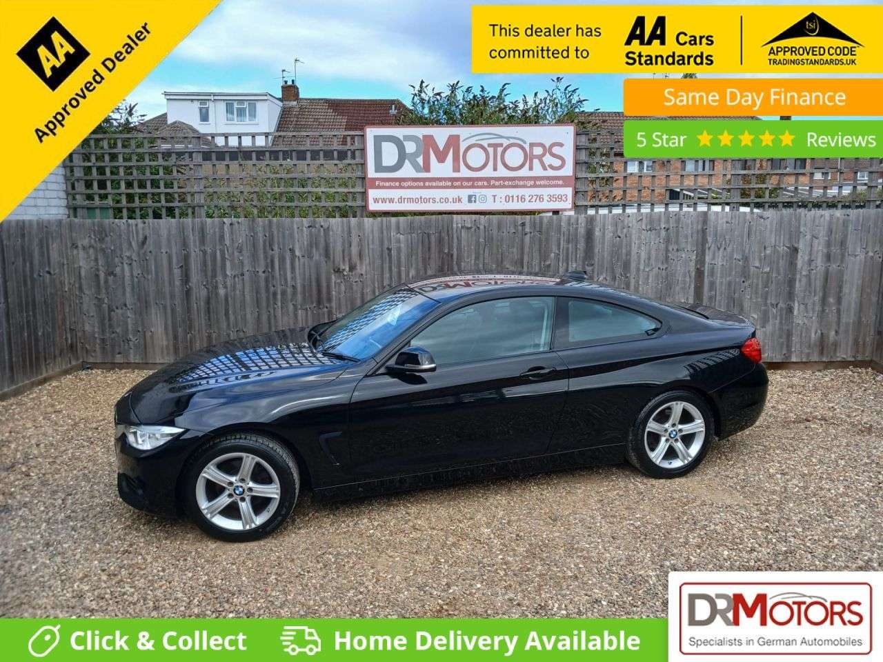 A 2015 BMW 4 SERIES 2.0 418d SE Coupe 2dr Diesel Manual Euro 6 (s/s) (150 ps) SAT NAV + SENSORS A 2015 BMW 4 SERIES 2.0 418d SE Coupe 2dr Diesel Manual Euro 6 (s/s) (150 ps) SAT NAV + SENSORS