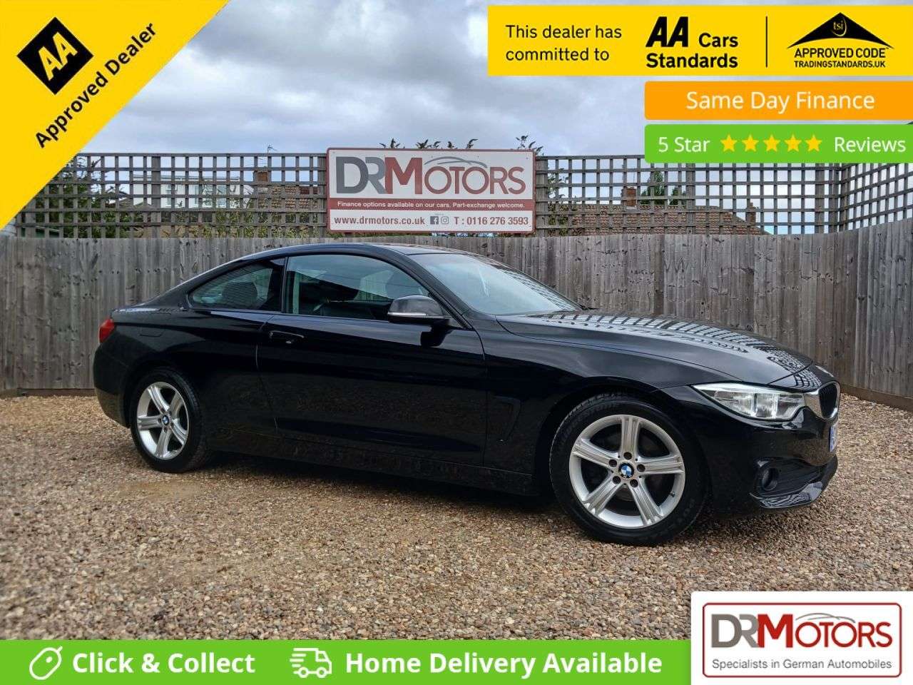 A 2015 BMW 4 SERIES 2.0 418d SE Coupe 2dr Diesel Manual Euro 6 (s/s) (150 ps) £20 TAX + SAT NAV A 2015 BMW 4 SERIES 2.0 418d SE Coupe 2dr Diesel Manual Euro 6 (s/s) (150 ps) £20 TAX + SAT NAV