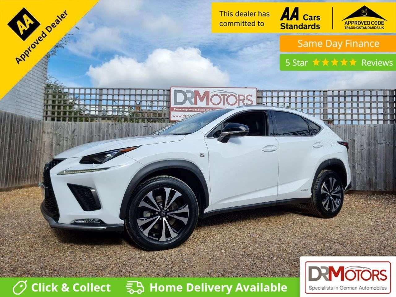 A 2019 LEXUS NX 2.5 300h GPF F Sport SUV 5dr Petrol Hybrid E-CVT 4WD Euro 6 (s/s) (197 ps) A 2019 LEXUS NX 2.5 300h GPF F Sport SUV 5dr Petrol Hybrid E-CVT 4WD Euro 6 (s/s) (197 ps)