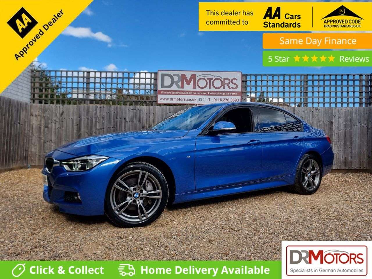 A 2018 BMW 3 SERIES 3.0 335d M Sport Saloon 4dr Diesel Auto xDrive Euro 6 (s/s) (313 ps) A 2018 BMW 3 SERIES 3.0 335d M Sport Saloon 4dr Diesel Auto xDrive Euro 6 (s/s) (313 ps)
