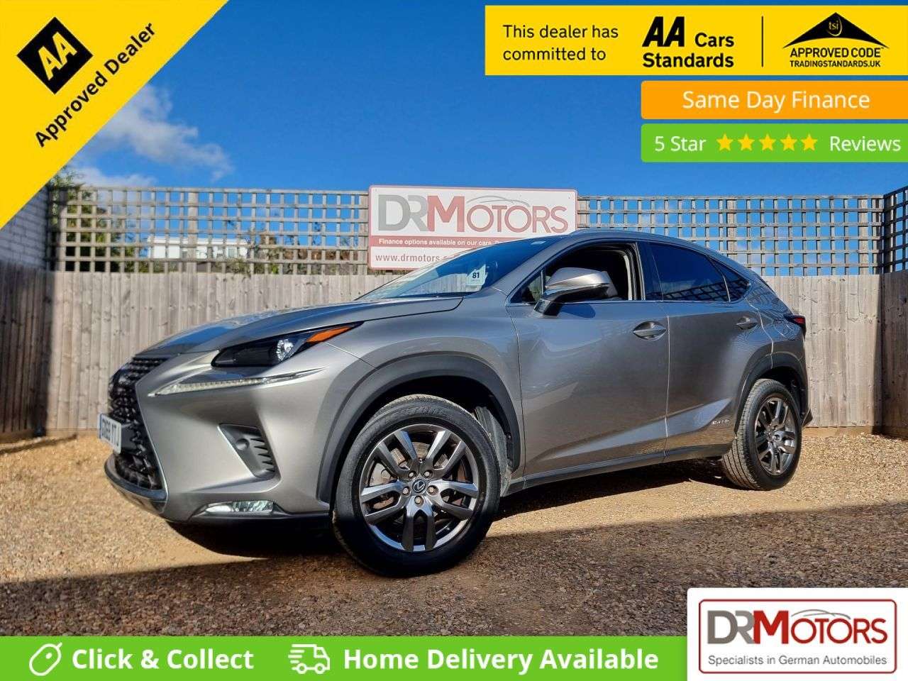 A 2019 LEXUS NX 2.5 300h GPF SUV 5dr Petrol Hybrid E-CVT 4WD Euro 6 (s/s) (197 ps) + SAT NA A 2019 LEXUS NX 2.5 300h GPF SUV 5dr Petrol Hybrid E-CVT 4WD Euro 6 (s/s) (197 ps) + SAT NA