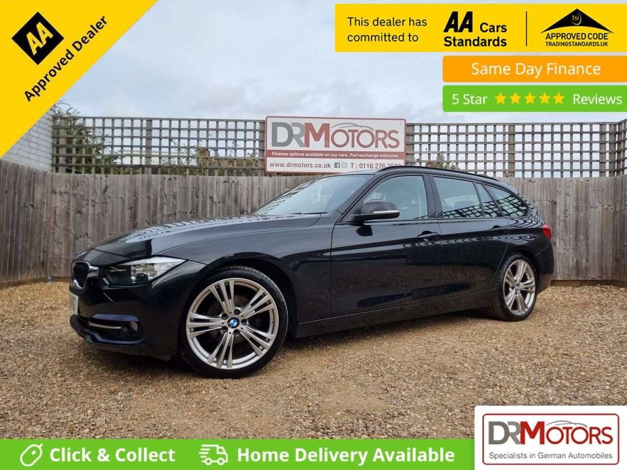 A 2016 BMW 3 SERIES 2.0 320d ED Sport Touring 5dr Diesel Manual Euro 6 (s/s) (163 ps) + SAT NAV A 2016 BMW 3 SERIES 2.0 320d ED Sport Touring 5dr Diesel Manual Euro 6 (s/s) (163 ps) + SAT NAV