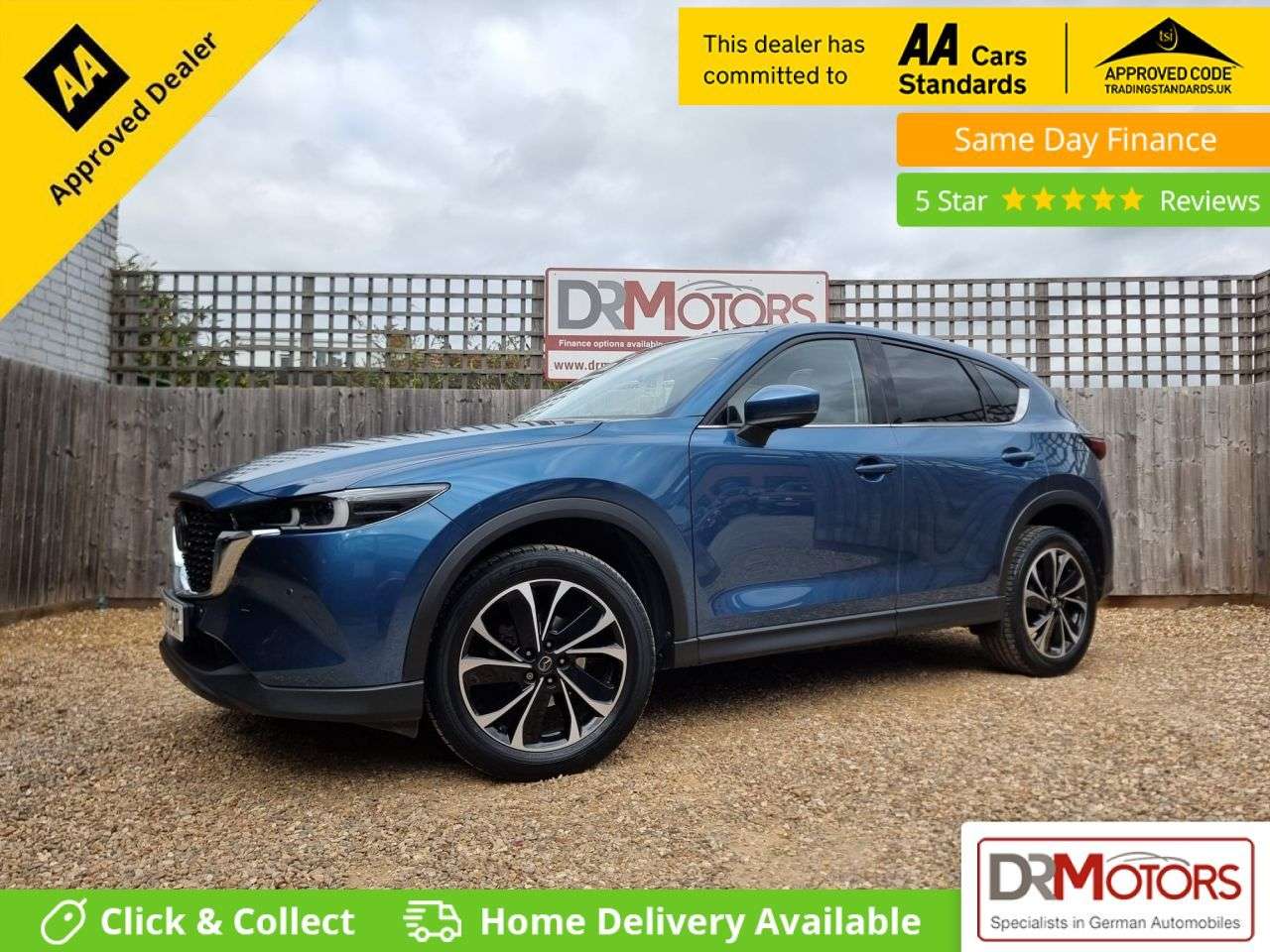 A 2023 MAZDA CX-5 2.0 e-SKYACTIV G MHEV Exclusive-Line SUV 5dr Petrol Auto Euro 6 (s/s) (165 A 2023 MAZDA CX-5 2.0 e-SKYACTIV G MHEV Exclusive-Line SUV 5dr Petrol Auto Euro 6 (s/s) (165