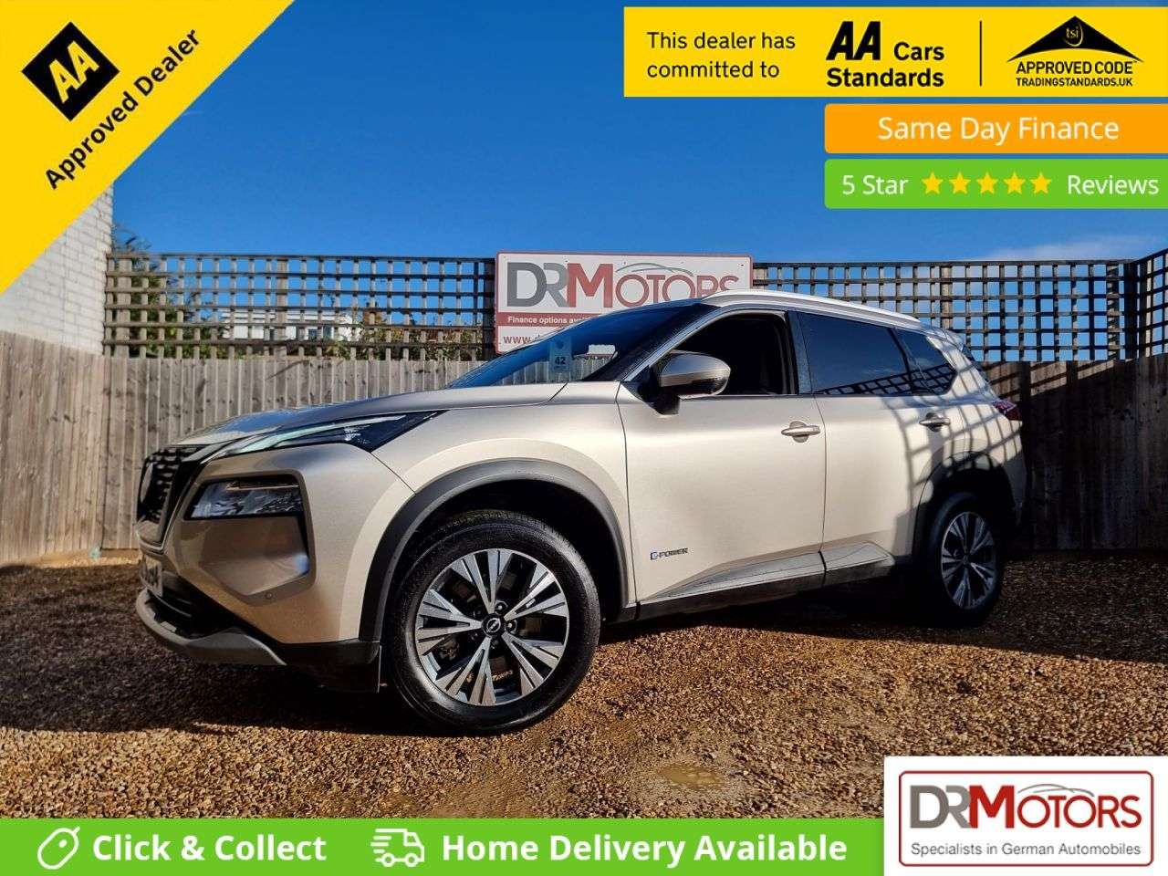 A 2023 NISSAN X-TRAIL 1.5 h e-POWER N-Connecta SUV 5dr Petrol Hybrid Auto e-4ORCE Euro 6 (s/s) (2 A 2023 NISSAN X-TRAIL 1.5 h e-POWER N-Connecta SUV 5dr Petrol Hybrid Auto e-4ORCE Euro 6 (s/s) (2