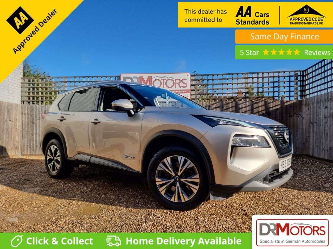 A 2023 NISSAN X-TRAIL 1.5 h e-POWER N-Connecta SUV 5dr Petrol Hybrid Auto e-4ORCE Euro 6 (s/s) (2 A 2023 NISSAN X-TRAIL 1.5 h e-POWER N-Connecta SUV 5dr Petrol Hybrid Auto e-4ORCE Euro 6 (s/s) (2