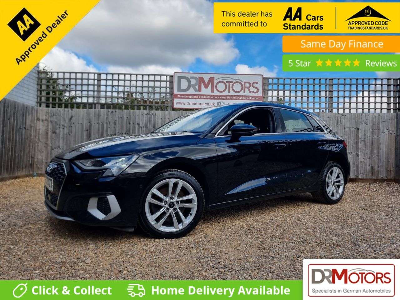 A 2021 AUDI A3 2.0 TDI 30 Sport Sportback 5dr Diesel Manual Euro 6 (s/s) (116 ps) APPLE CA A 2021 AUDI A3 2.0 TDI 30 Sport Sportback 5dr Diesel Manual Euro 6 (s/s) (116 ps) APPLE CA