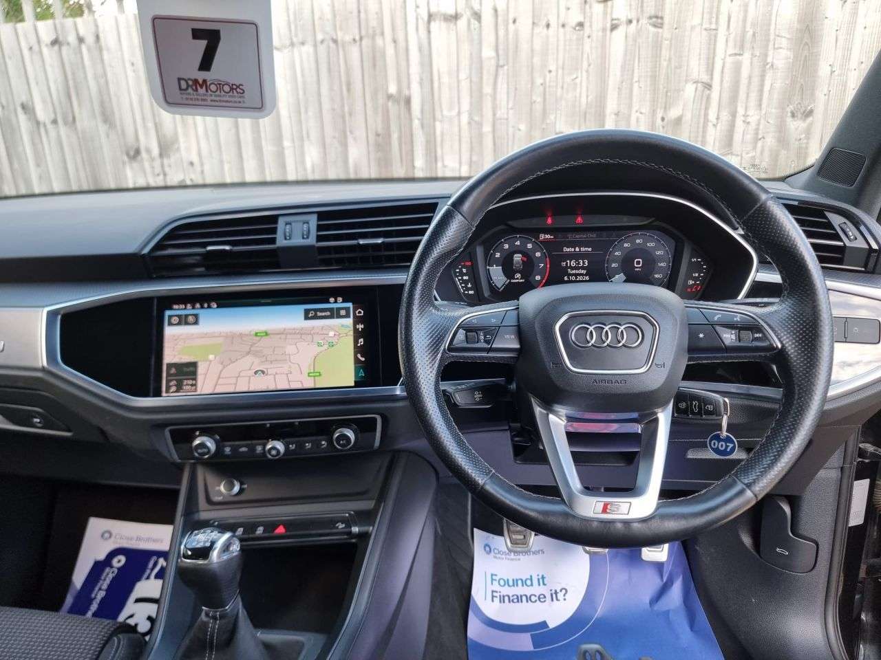 A 2021 AUDI Q3 1.5 TFSI CoD 35 S line SUV 5dr Petrol Manual Euro 6 (s/s) (150 ps) APPLE CA A 2021 AUDI Q3 1.5 TFSI CoD 35 S line SUV 5dr Petrol Manual Euro 6 (s/s) (150 ps) APPLE CA