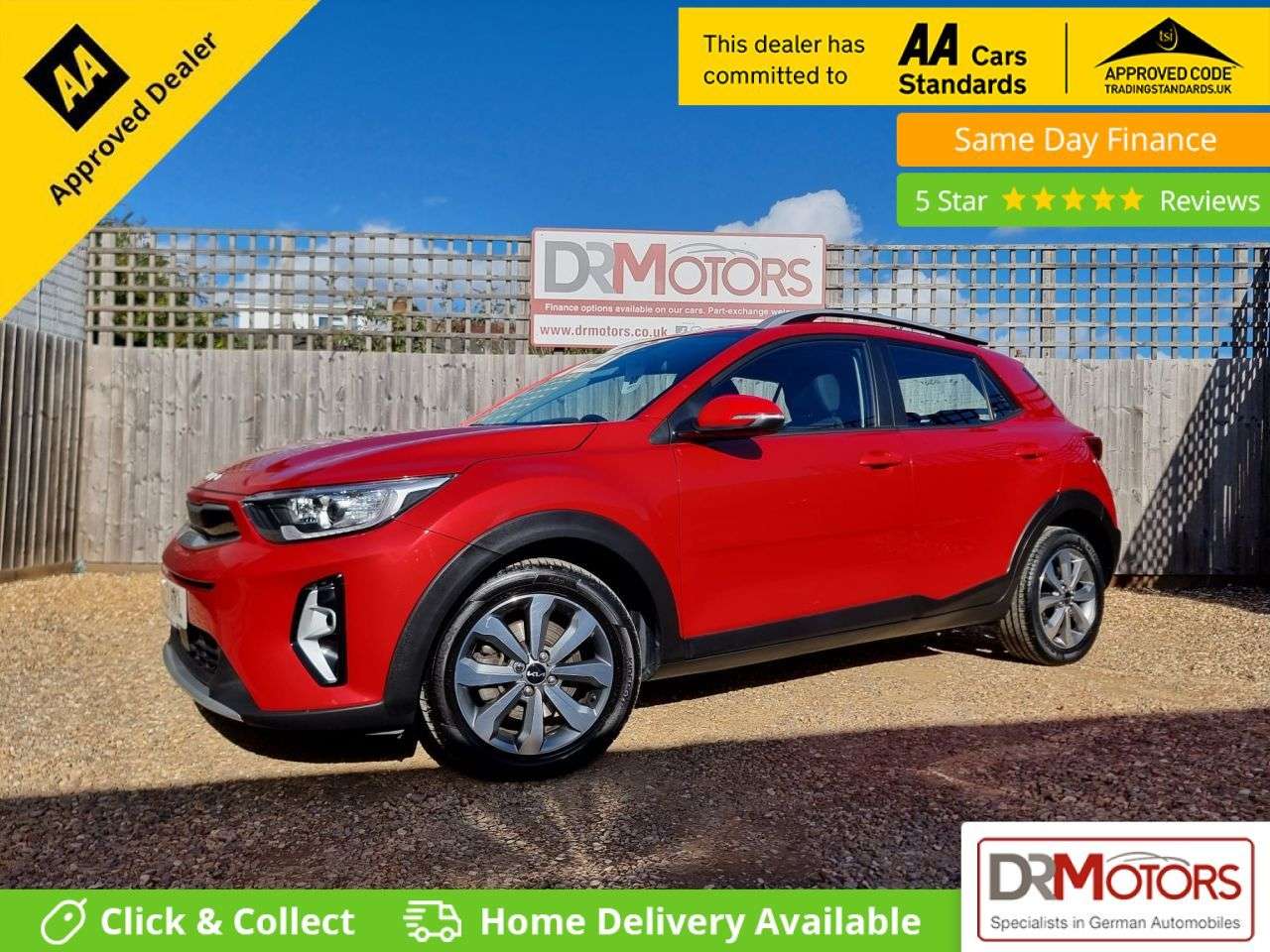 A 2023 KIA STONIC 1.0 T-GDi 2 SUV 5dr Petrol DCT Euro 6 (s/s) (99 bhp) APPLE CARPLAY + BLUETO A 2023 KIA STONIC 1.0 T-GDi 2 SUV 5dr Petrol DCT Euro 6 (s/s) (99 bhp) APPLE CARPLAY + BLUETO