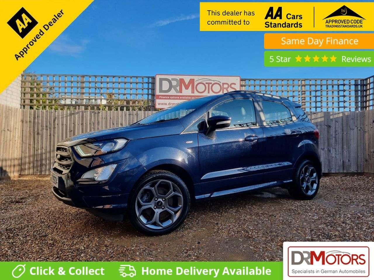 A 2021 FORD ECOSPORT 1.0T EcoBoost GPF ST-Line SUV 5dr Petrol Manual Euro 6 (s/s) (125 ps) APPLE A 2021 FORD ECOSPORT 1.0T EcoBoost GPF ST-Line SUV 5dr Petrol Manual Euro 6 (s/s) (125 ps) APPLE