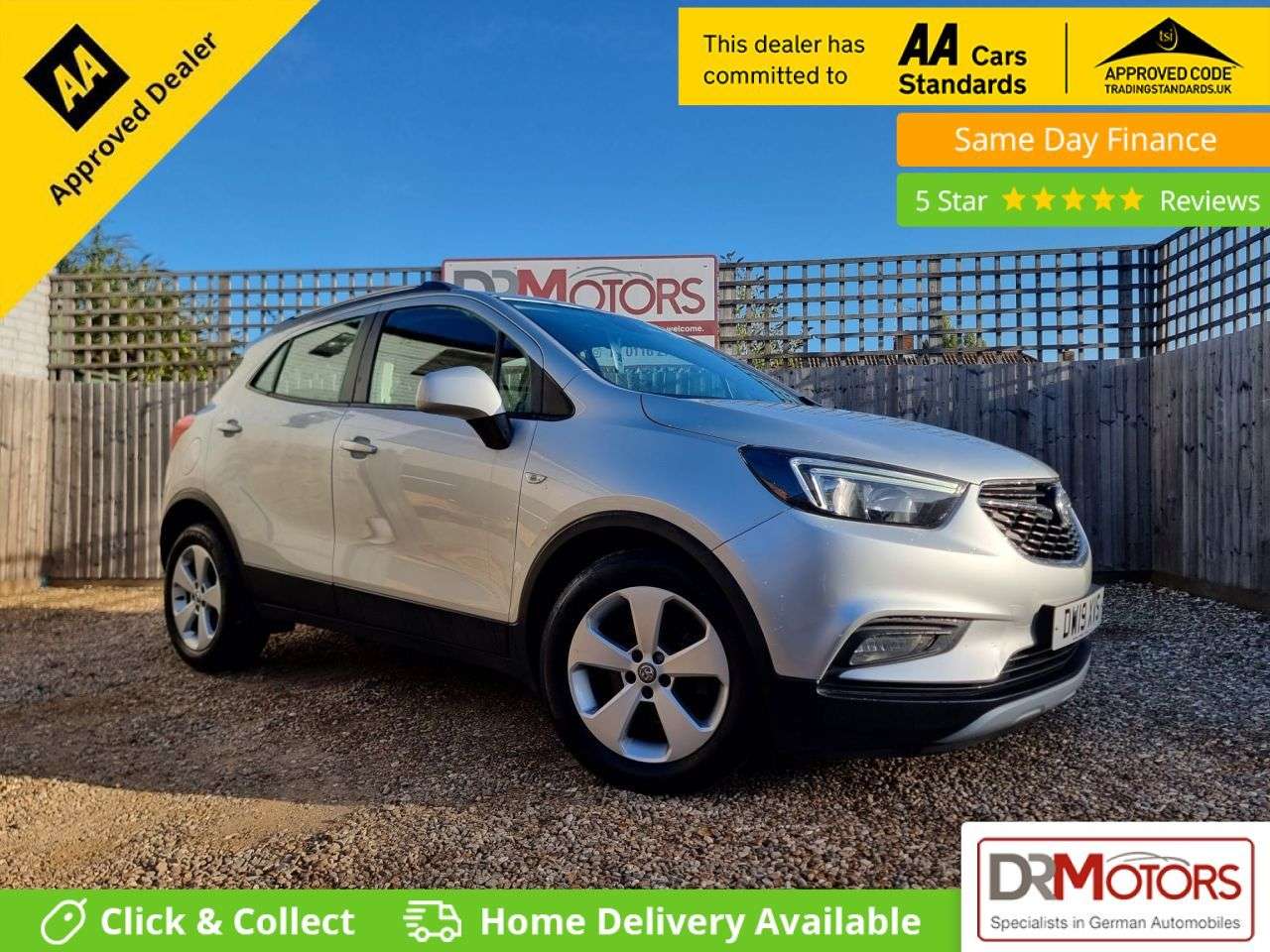 A 2019 VAUXHALL MOKKA X 1.4i Turbo ecoTEC Active SUV 5dr Petrol Manual Euro 6 (s/s) (140 ps) + BLUE A 2019 VAUXHALL MOKKA X 1.4i Turbo ecoTEC Active SUV 5dr Petrol Manual Euro 6 (s/s) (140 ps) + BLUE
