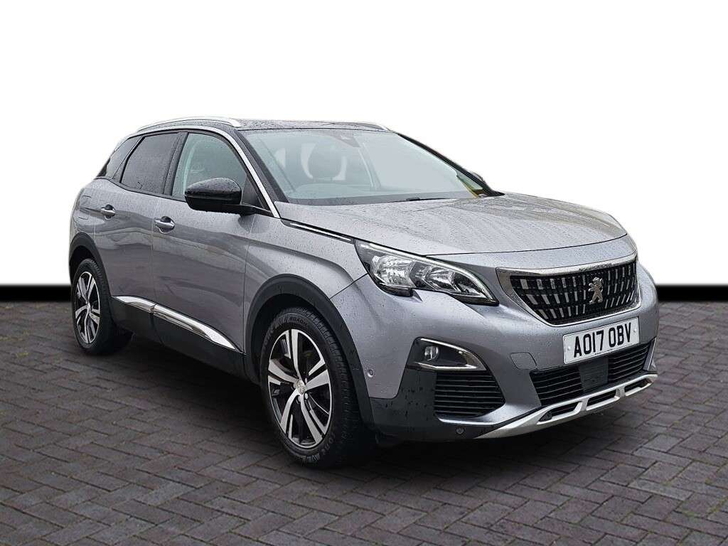 A 2017 PEUGEOT 3008 1.6 BlueHDi Allure SUV 5dr Diesel Manual Euro 6 (s/s) (120 ps) 6 months war A 2017 PEUGEOT 3008 1.6 BlueHDi Allure SUV 5dr Diesel Manual Euro 6 (s/s) (120 ps) 6 months war