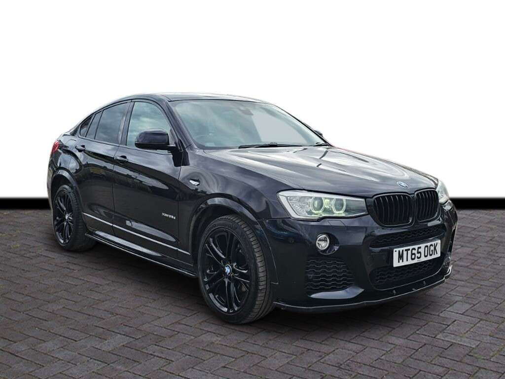 A 2015 BMW X4 3.0 35d M Sport SUV 5dr Diesel Auto xDrive Euro 6 (s/s) (313 ps) 6 months w A 2015 BMW X4 3.0 35d M Sport SUV 5dr Diesel Auto xDrive Euro 6 (s/s) (313 ps) 6 months w